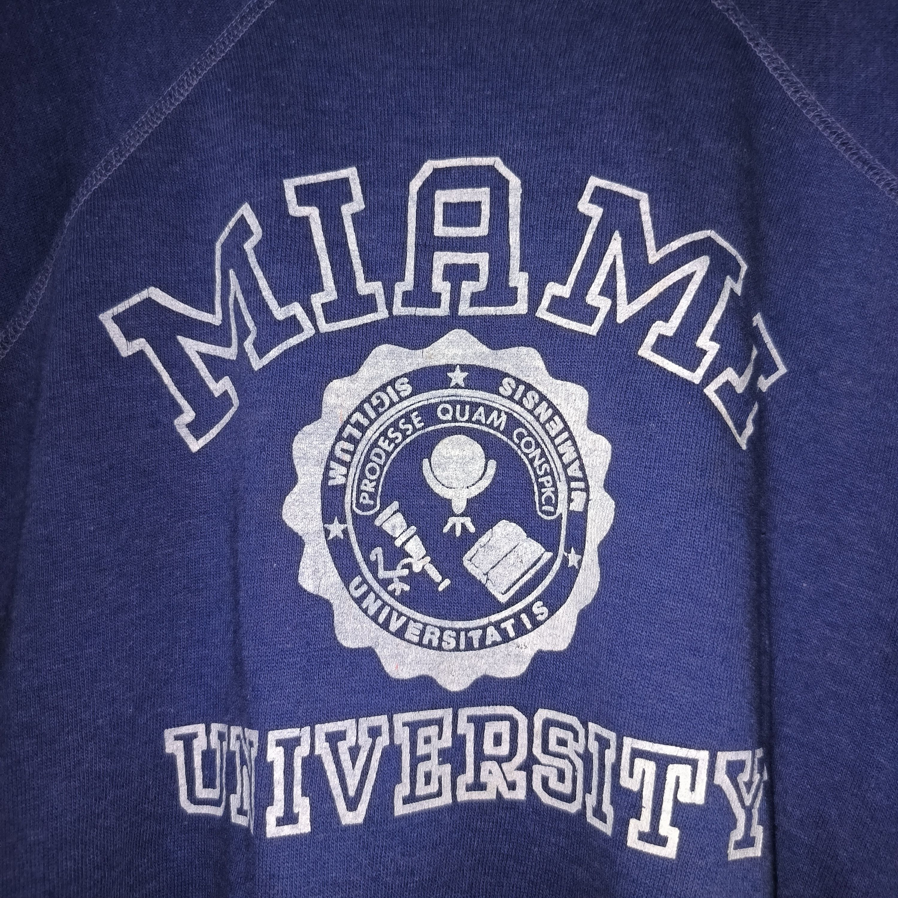 Vintage Vintage 50s-60s Miami University Sweatshirt Size US M / EU 48-50 / 2 - 2 Thumbnail