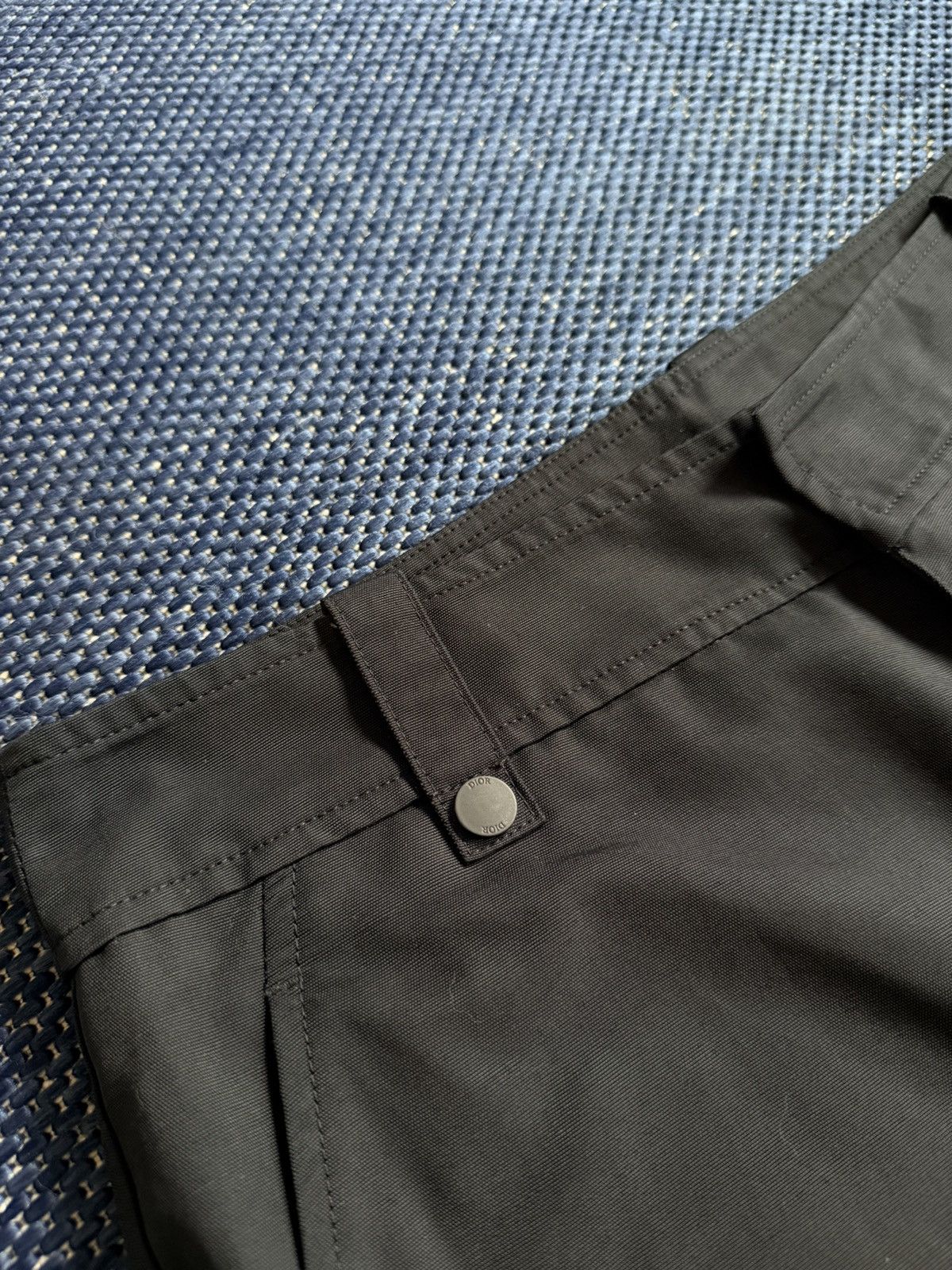 Dior FW21 Black Nylon Buckle Cargo Pants Size US 32 / EU 48 - 4 Thumbnail