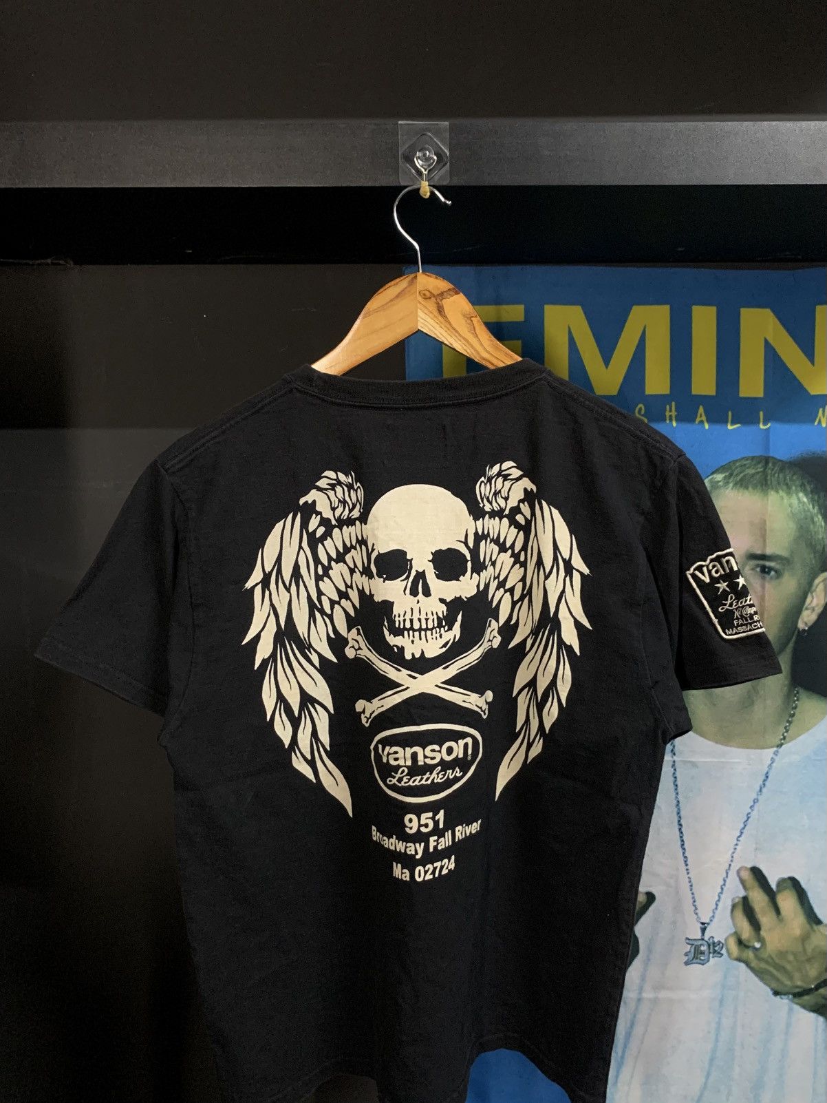 Vanson Leathers VANSON LEATHERS SKULL GRAPHIC TSHIRT Size US M / EU 48-50 / 2 - 2 Thumbnail