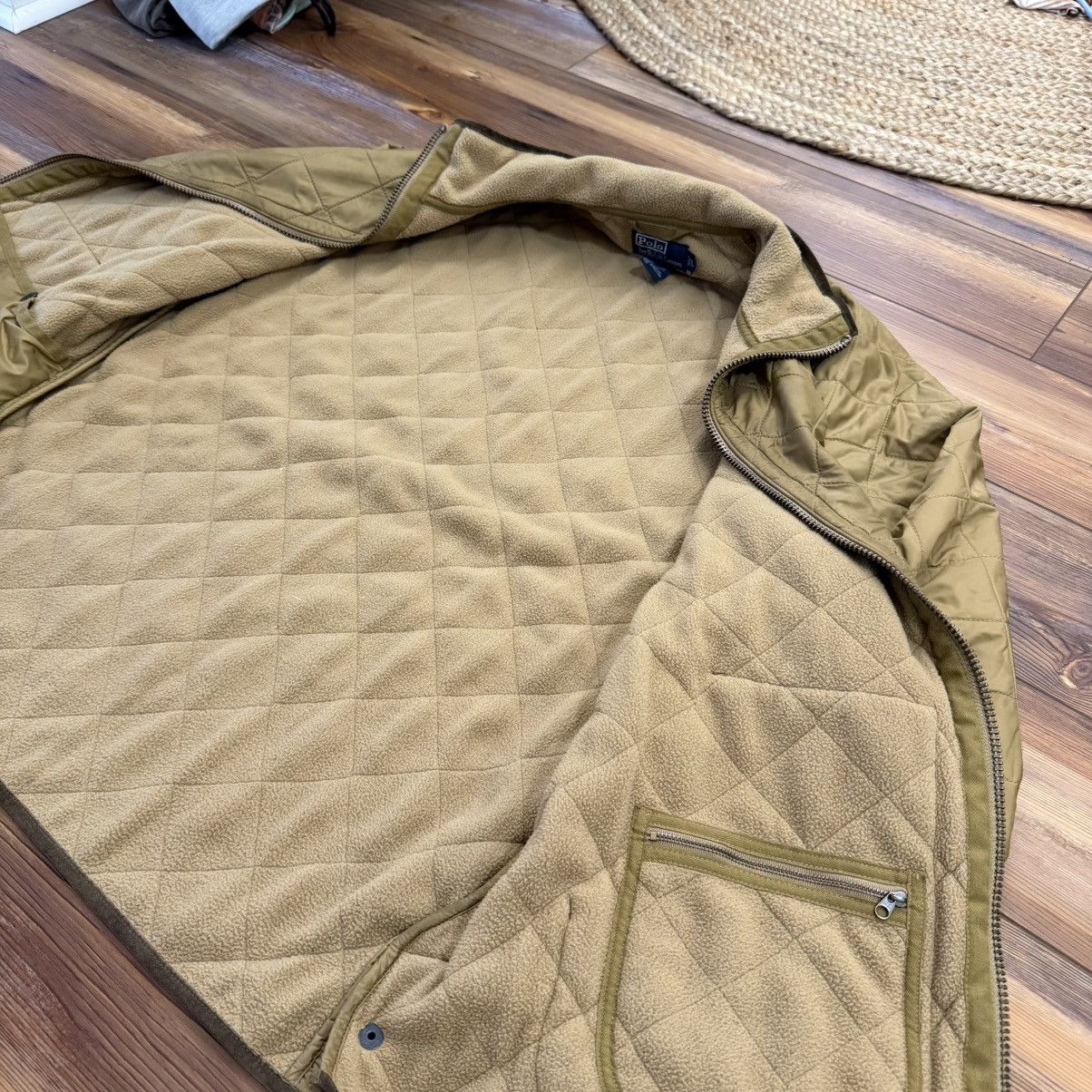 Polo Ralph Lauren Vintage Brown Polo Ralph Lauren Quilted Bomber Barn Jacket Size US XL / EU 56 / 4 - 6 Thumbnail