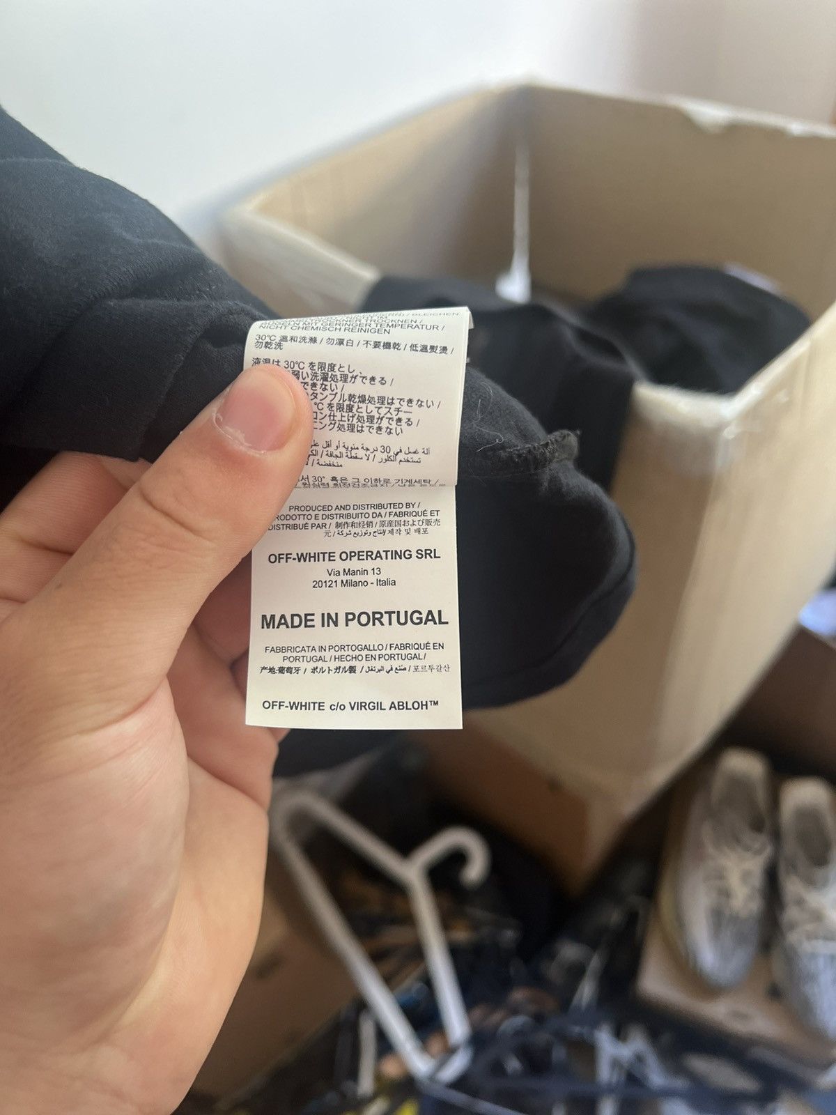Off-White Off White Unfinished Logo TEE Size US XL / EU 56 / 4 - 13 Thumbnail