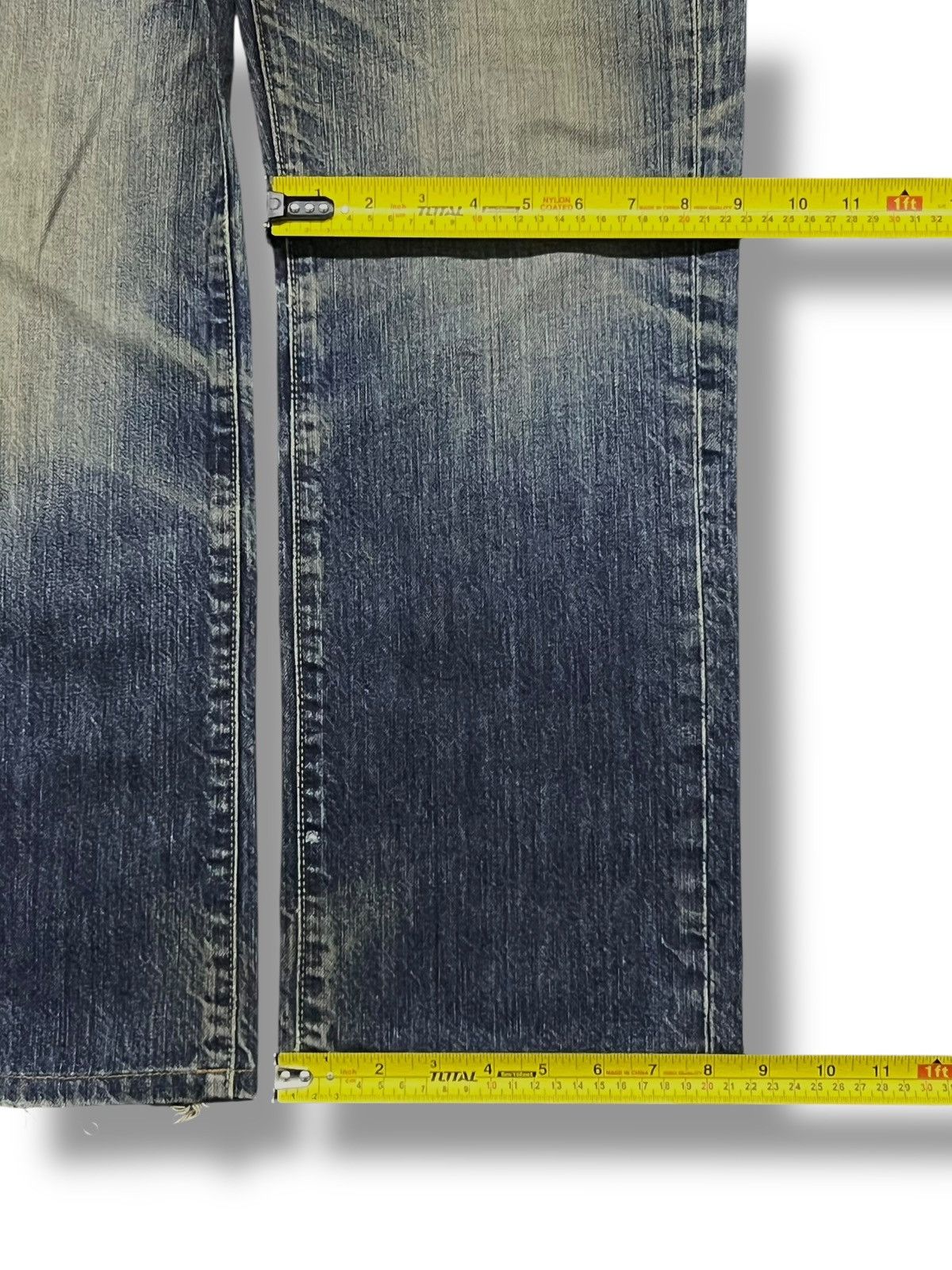 Uniqlo Vintage Uniqlo UJ S002 Japan - Faded Mud Wash Jeans Size US 33 - 19 Thumbnail