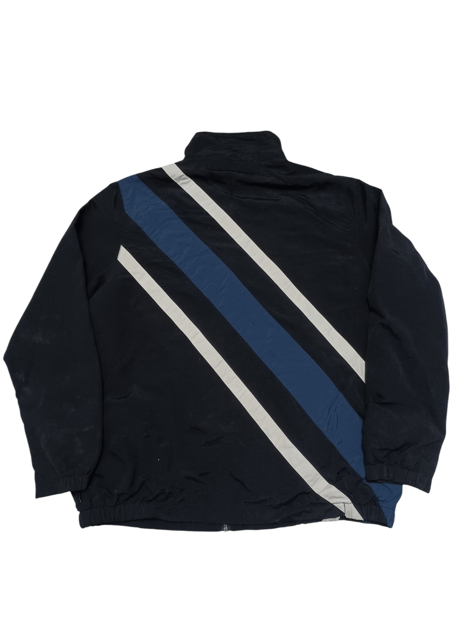 Huf HUF NYLON BIGLOGO DRILL SK8 TRACK JACKET Y2K OPIUM Size US L / EU 52-54 / 3 - 3 Thumbnail