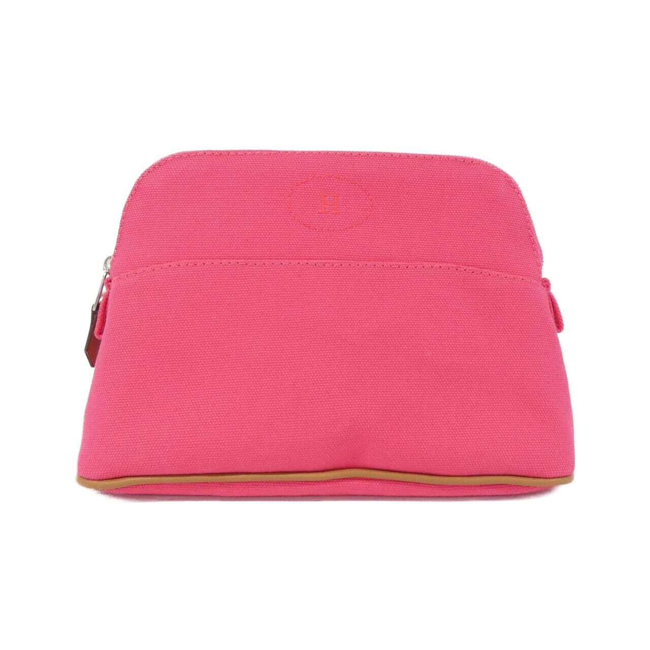 Hermes Hermes Hermès Bolide MINI Canvas Pouch Textile Vanity Bag DUTY FREE for USA Size ONE SIZE - 1 Thumbnail