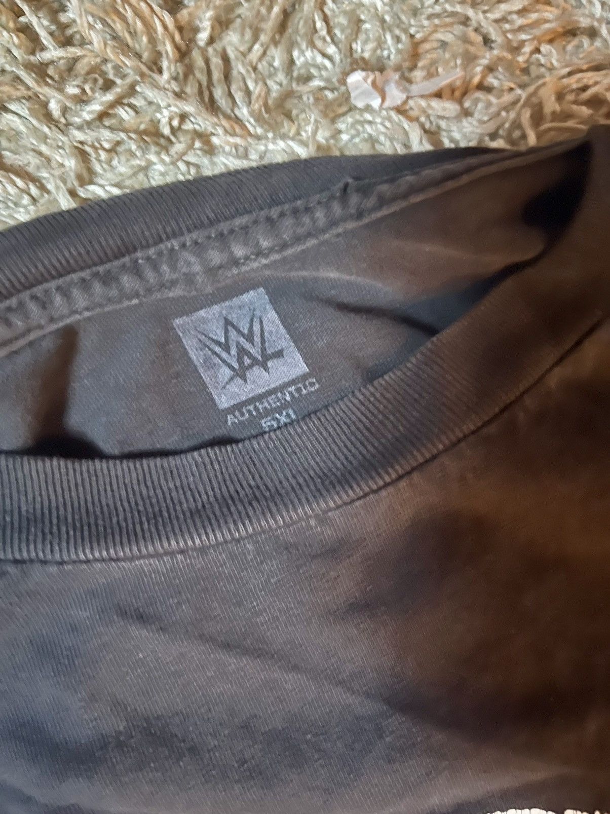 WWF Vintage WWF “The Reign of Fear” 90s- Oversize 5XL Size US XXL / EU 58 / 5 - 5 Thumbnail