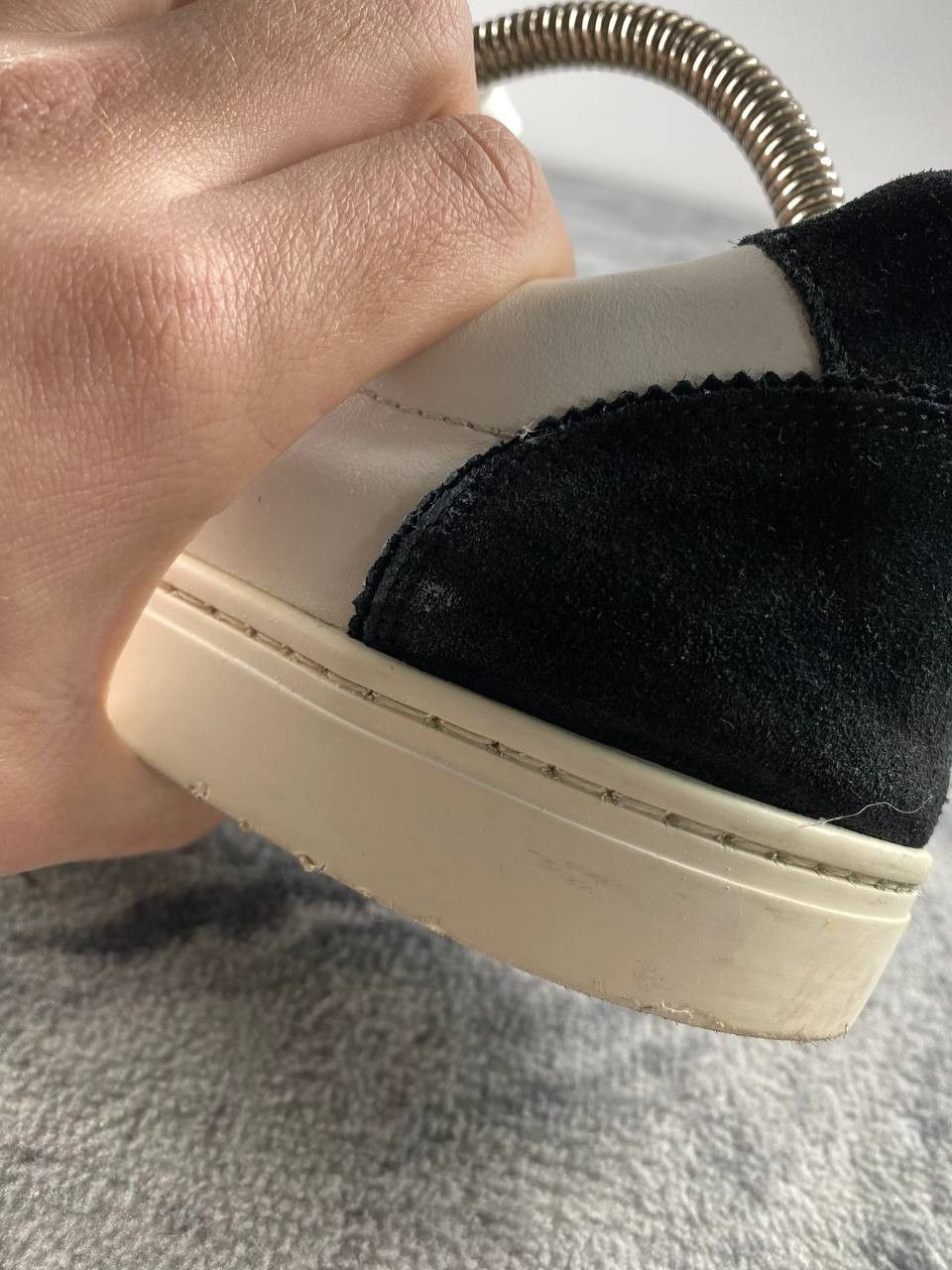 Dolce & Gabbana Dolce & Gabbana Leather Sneakers Men Size 9 White Size US 9 / EU 42 - 12 Thumbnail