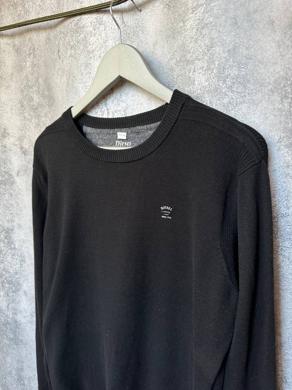 Diesel Diesel Industry Crew Sweatshirt Metal Logo Sweater Pullover Size US M / EU 48-50 / 2 - 6 Thumbnail