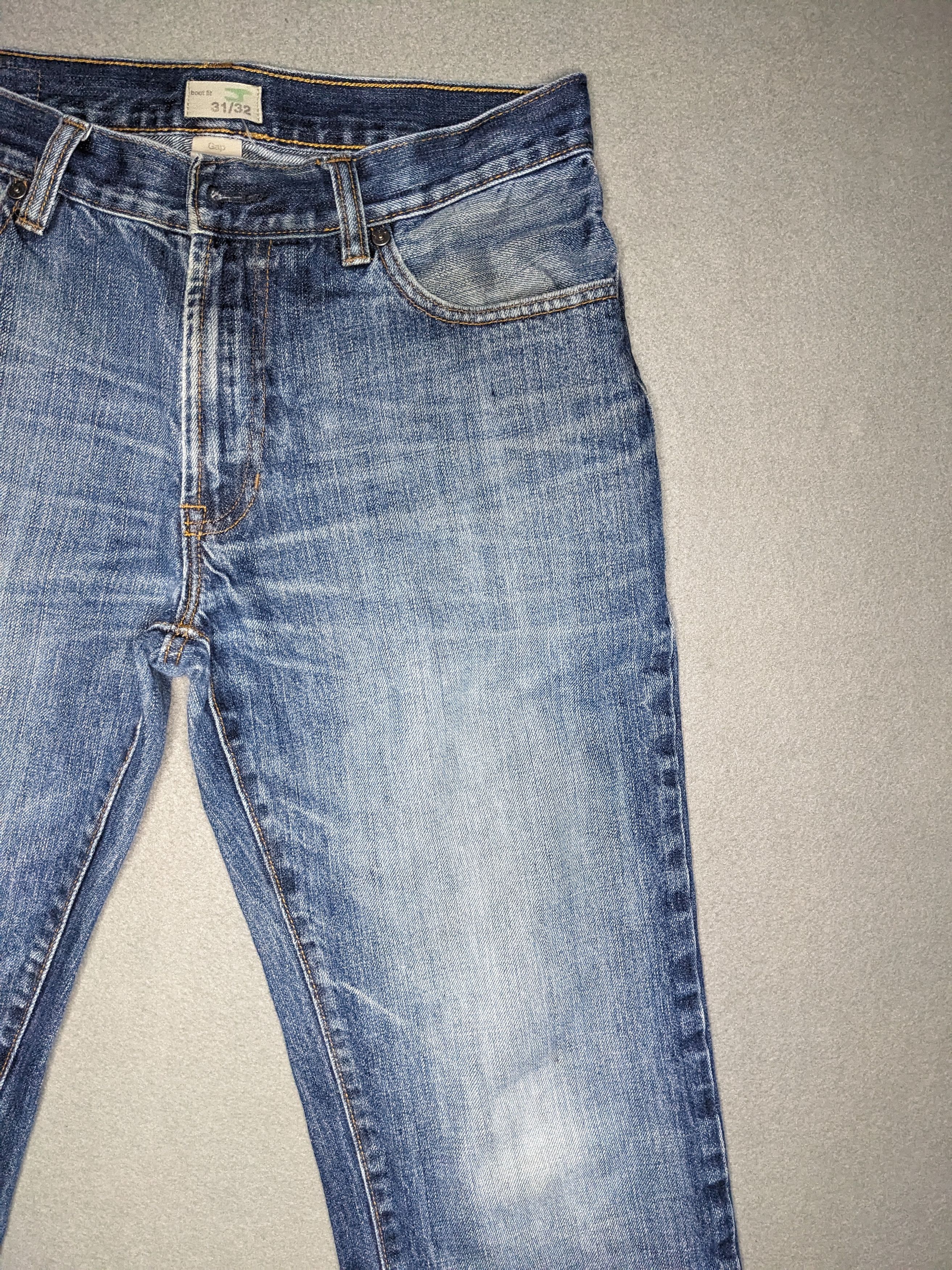 Gap VINTAGE Gap 1969 Jeans 30x28 Straight Wide Denim Size US 30 / EU 46 - 5 Thumbnail