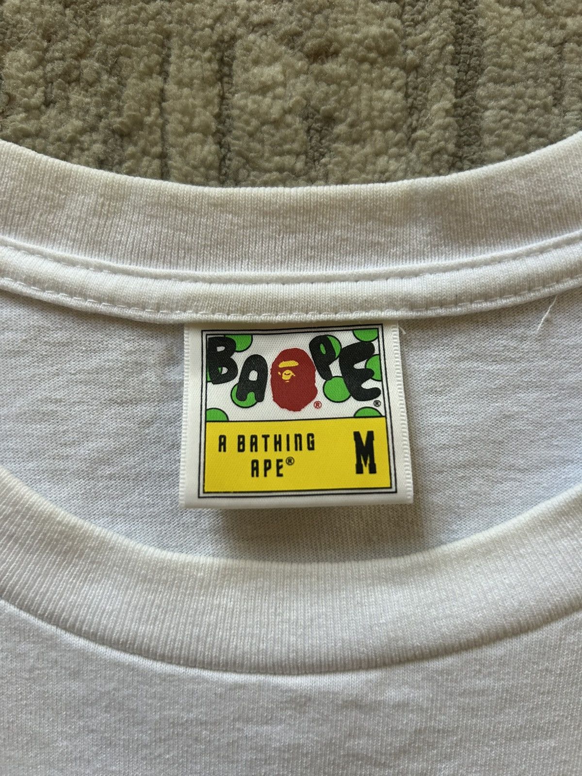 Bape BAPE Flame Side Big Ape Head Tee Size US M / EU 48-50 / 2 - 3 Thumbnail