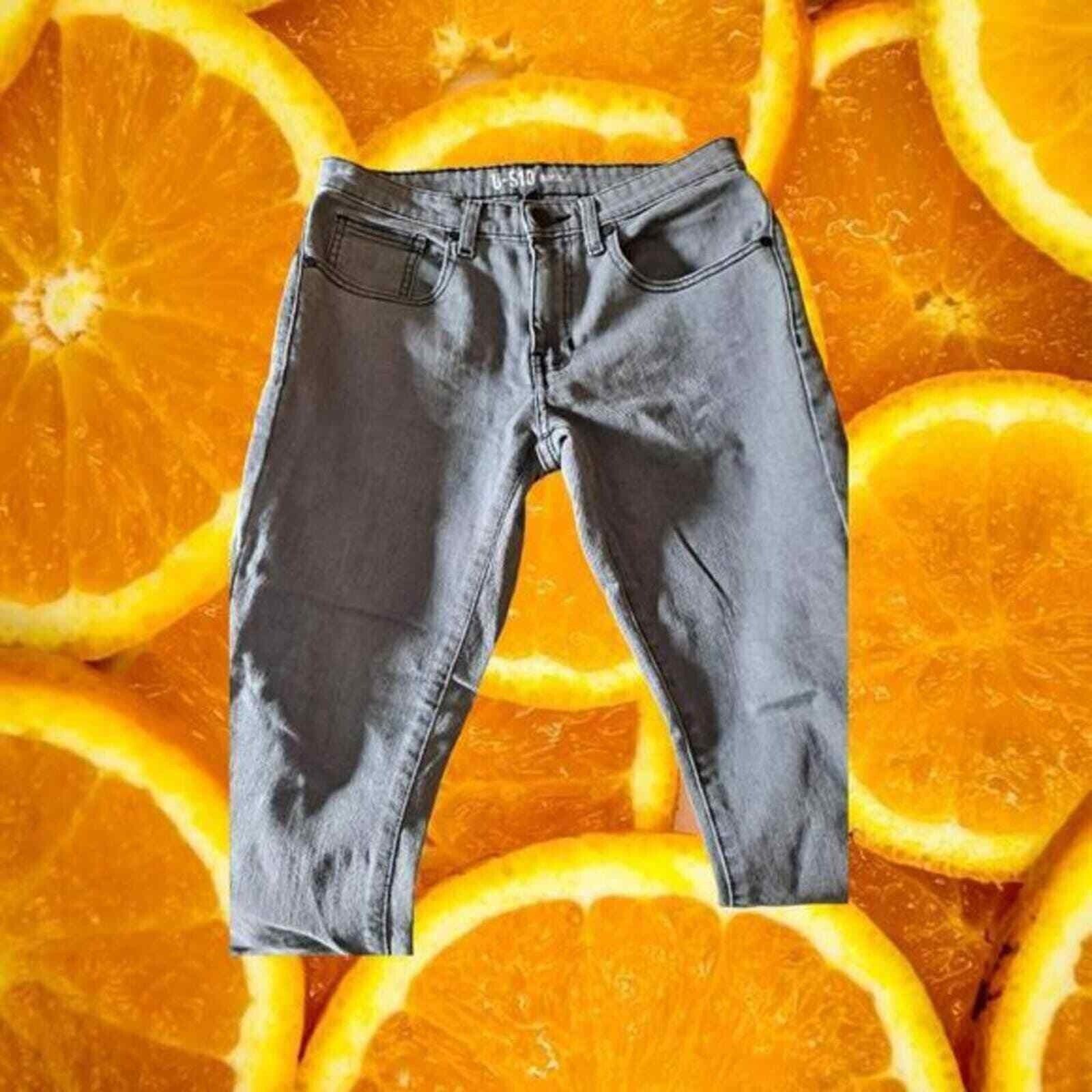 Other Under 5'10" (U-510) Bruce Gray Slub Jeans Size 30/25 Size US 28 / EU 44 - 3 Thumbnail