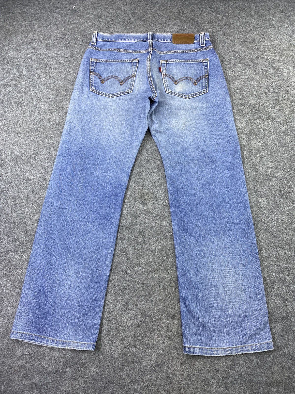 Edwin × Jean × Vintage Edwin 503zz Distress Blue Wash Jeans - J970 Size US 34 / EU 50 - 4 Thumbnail