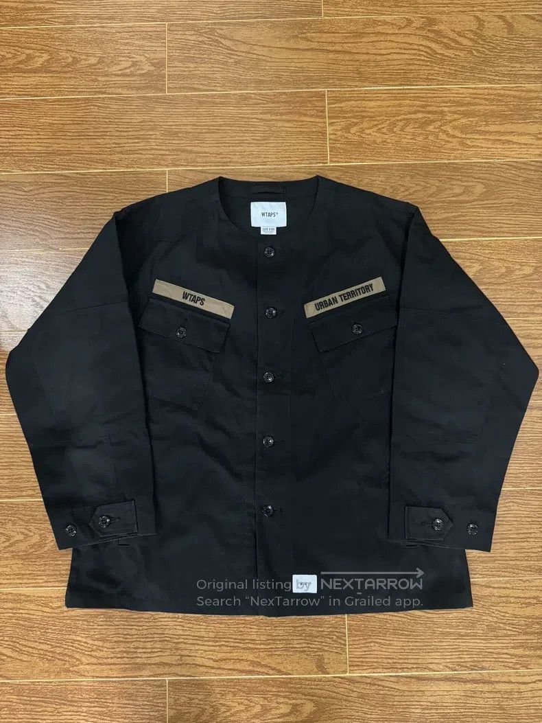 Wtaps Wtaps Collarless Two-Pocket Shirt Jacket Size US L / EU 52-54 / 3 - 1 Thumbnail