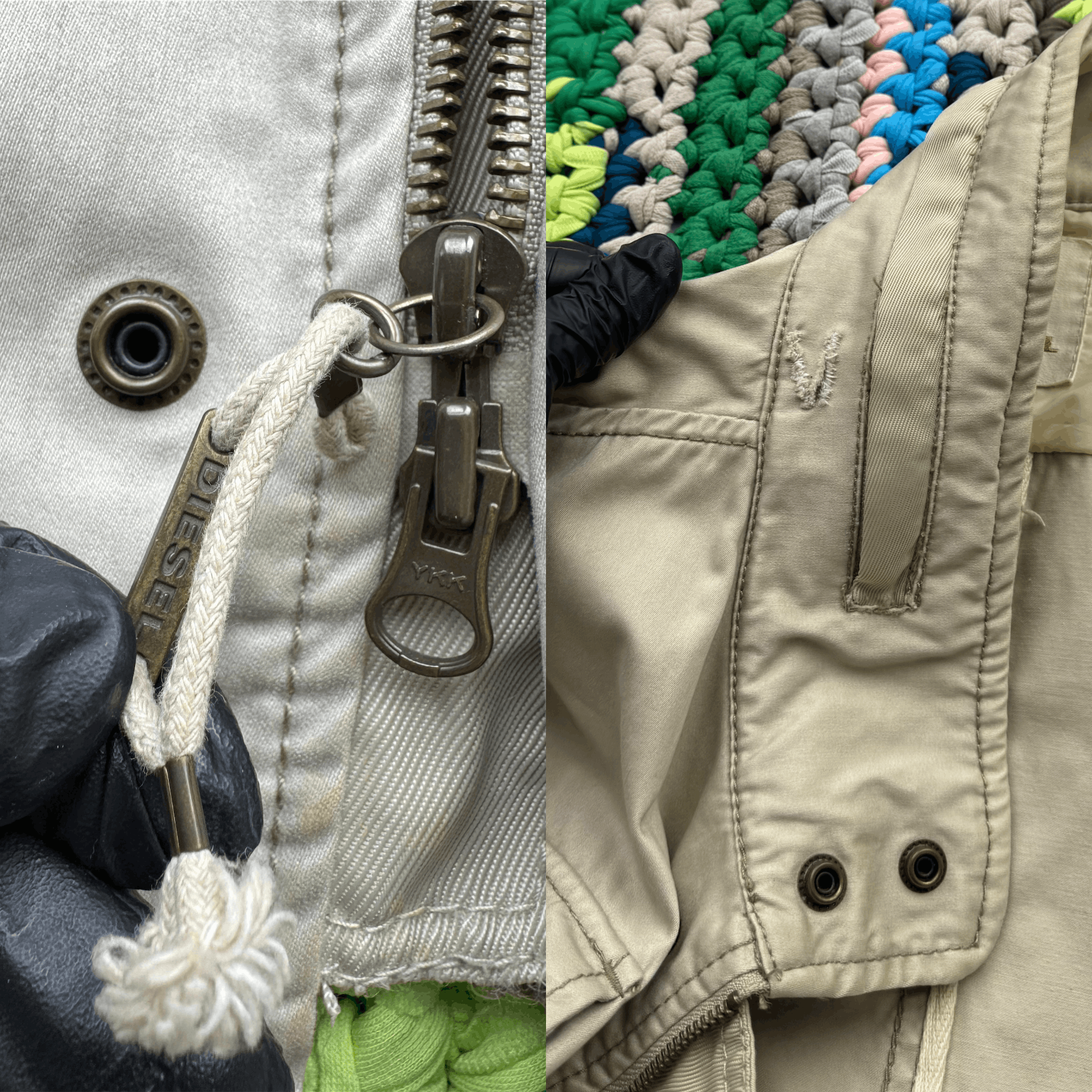 Diesel Diesel Vintage Jacket (V187)(D10) Size US XXL / EU 58 / 5 - 6 Thumbnail