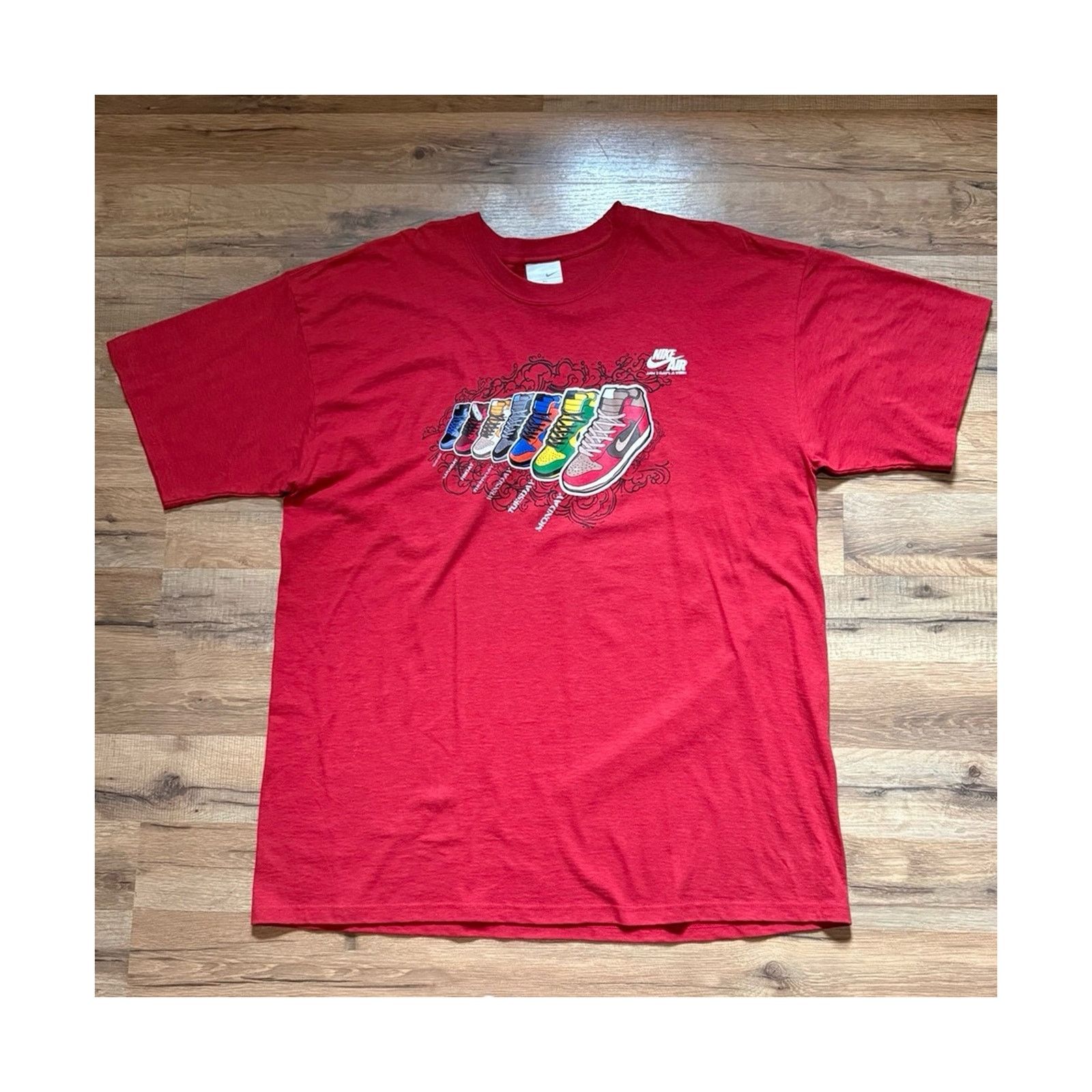 Nike Y2K Nike Dunk Jam 7 Days A Week Short Sleeve Shirt Size US XL / EU 56 / 4 - 1 Thumbnail