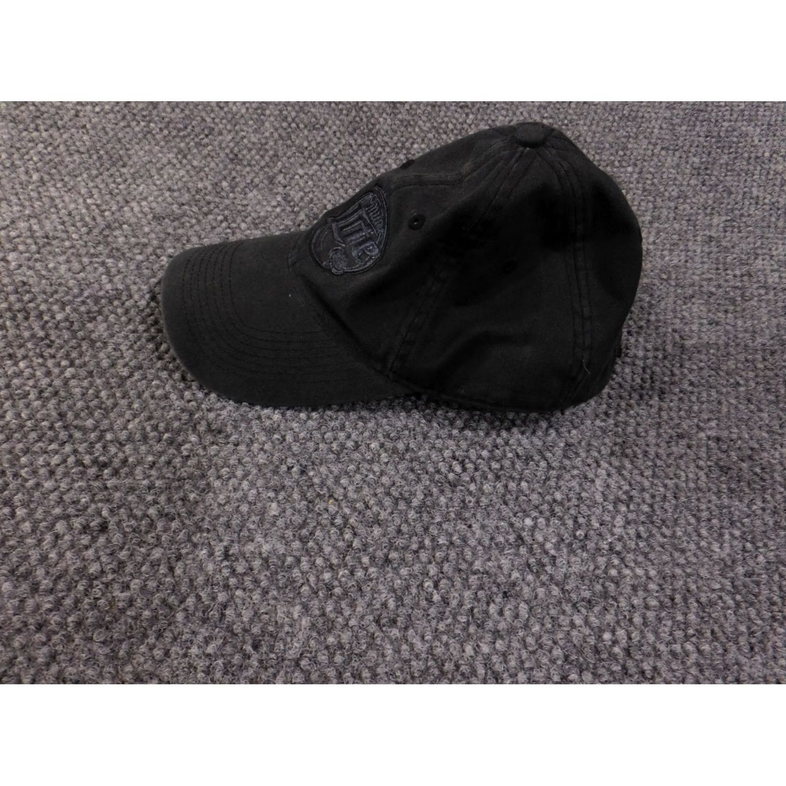 Vintage VINTAGE Miller Lite Baseball Cap Hat Mens Adjustable Black Beer Logo Embroidered White/Black? Size ONE SIZE - 4 Thumbnail