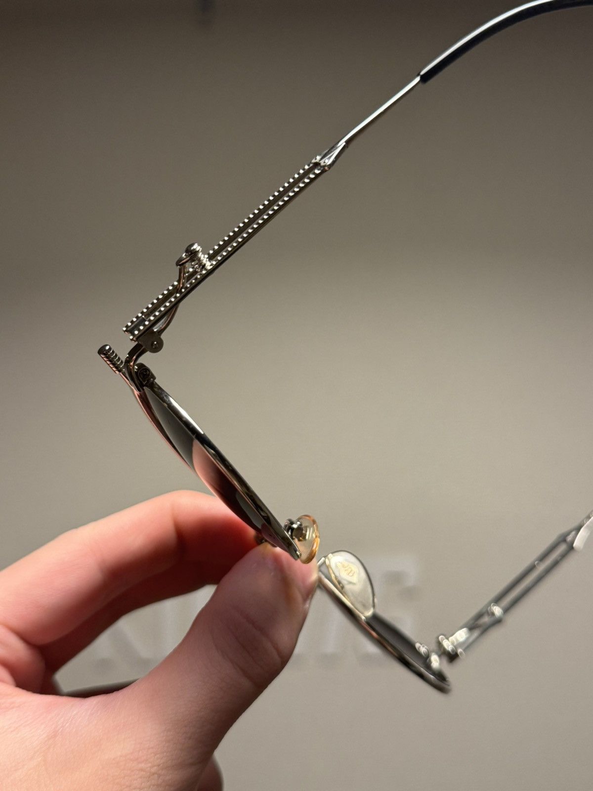 Jean Paul Gaultier Jean Paul Gaultier Metal-Constructed Sunglasses Size ONE SIZE - 4 Thumbnail