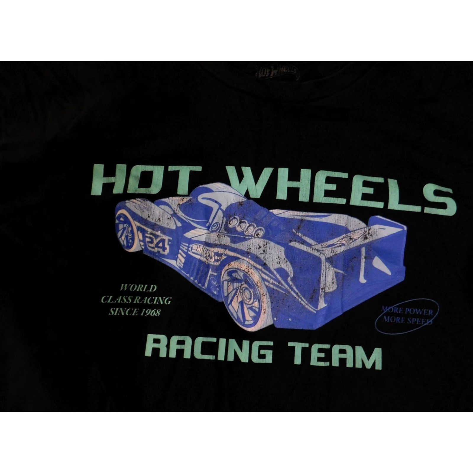 Vintage VINTAGE Hot Wheels Shirt Mens L Black Racing Team Graphic Crewneck Tee Since 1968 Size US L / EU 52-54 / 3 - 4 Thumbnail