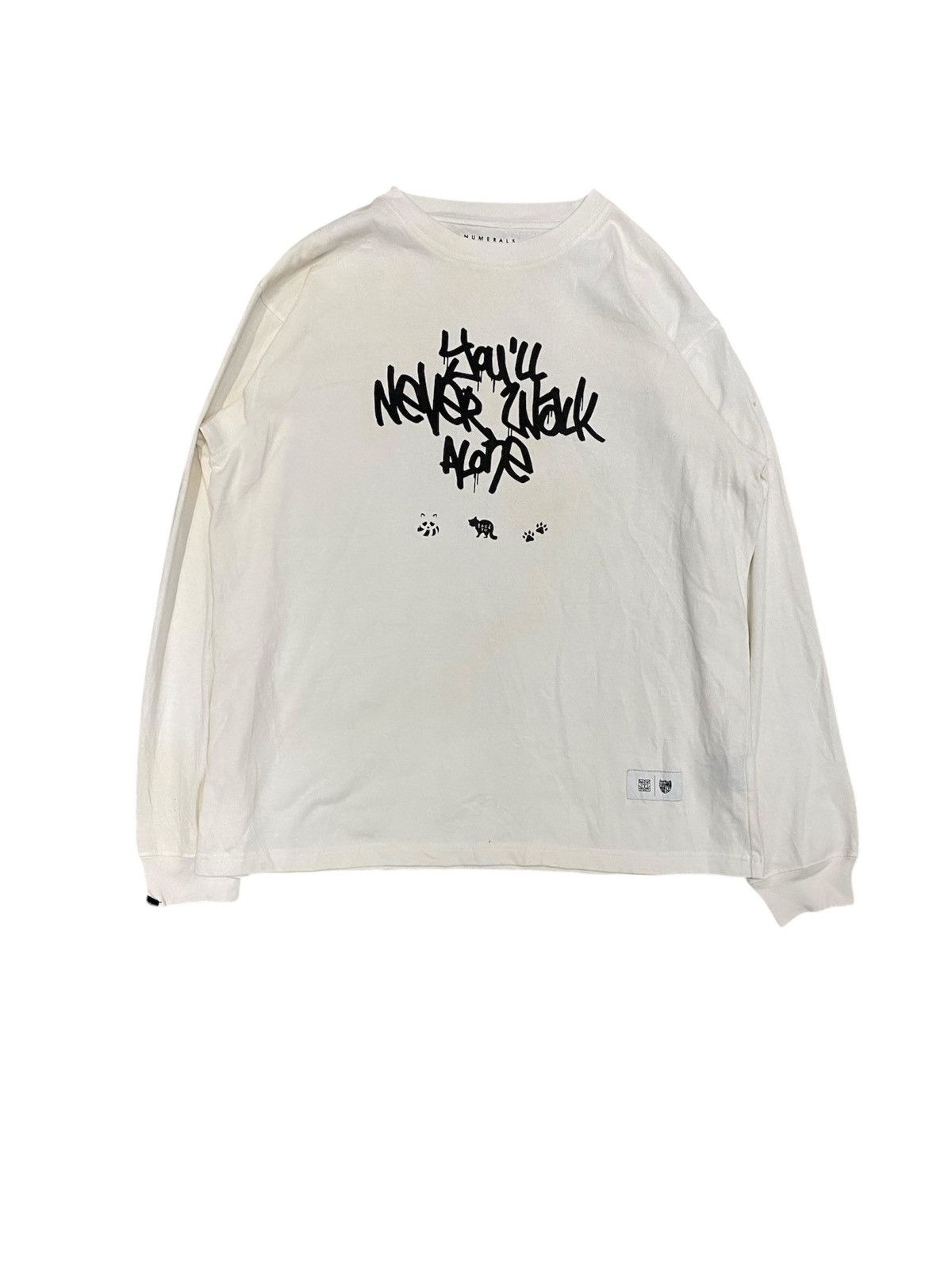Haze × Hysteric Glamour × Japanese Brand 2000s Numeral Japan Haze You Never Walk Alone Size US L / EU 52-54 / 3 - 1 Thumbnail