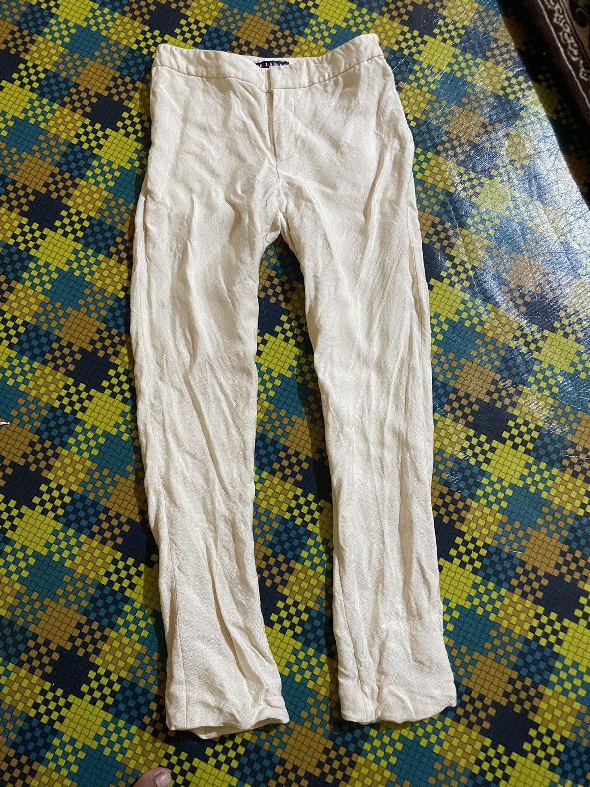 Ralph Lauren Purple Label Vintage 90s Ralph Lauren Collection Purple Label Trousers Size 28" / US 6 / IT 42 - 1 Thumbnail