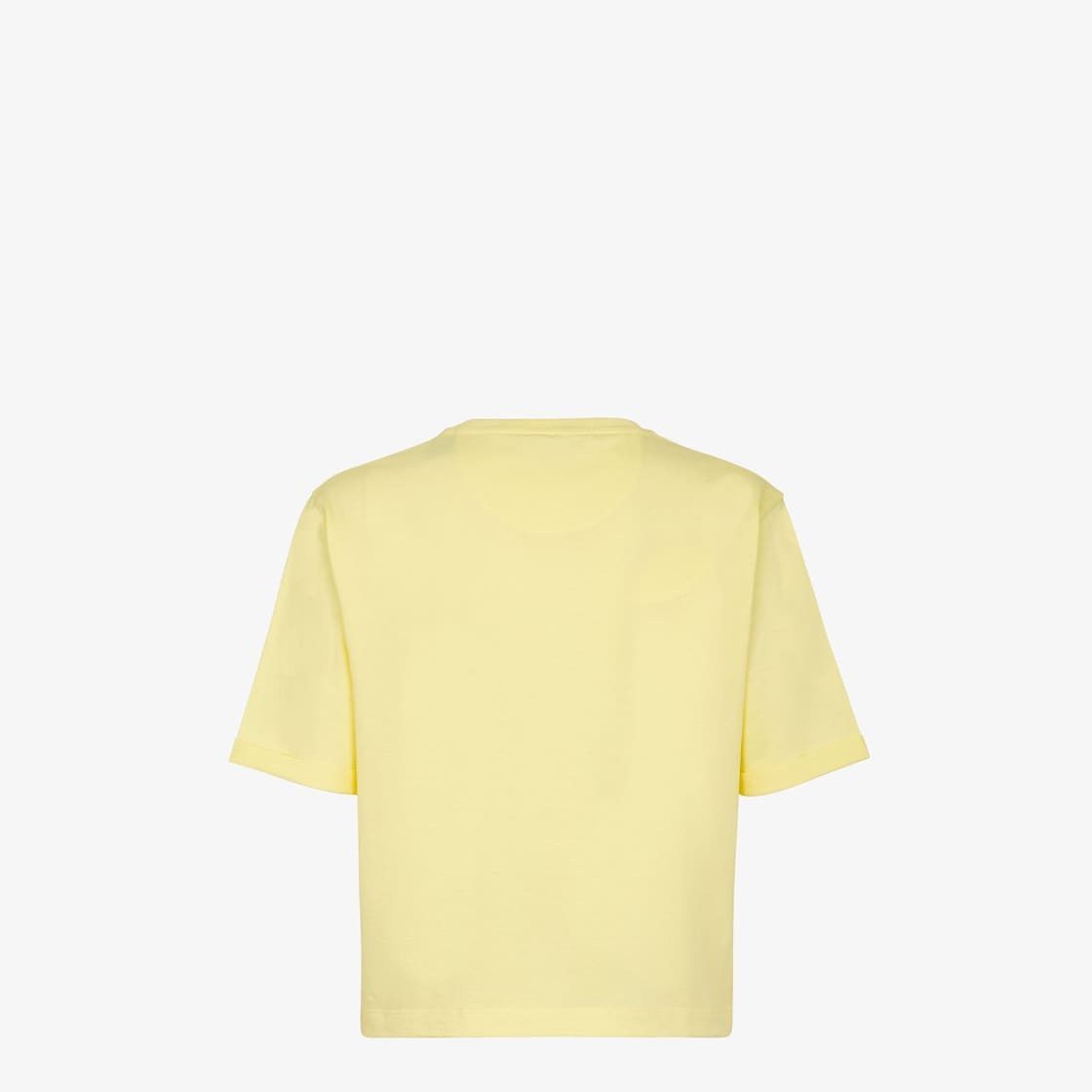 Fendi o1s1wg110925 T-Shirt in Yellow Size L / US 10 / IT 46 - 2 Thumbnail
