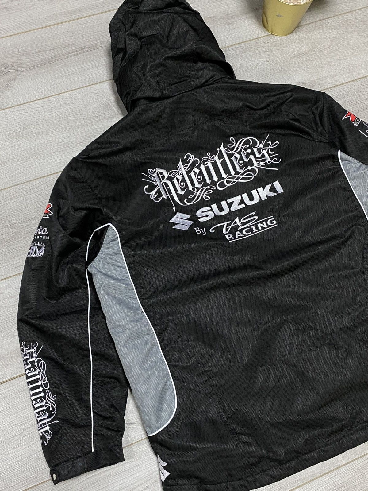 Other Suzuki relentless vintage jacket hooded windbreaker zip Size US XXL / EU 58 / 5 - 8 Thumbnail