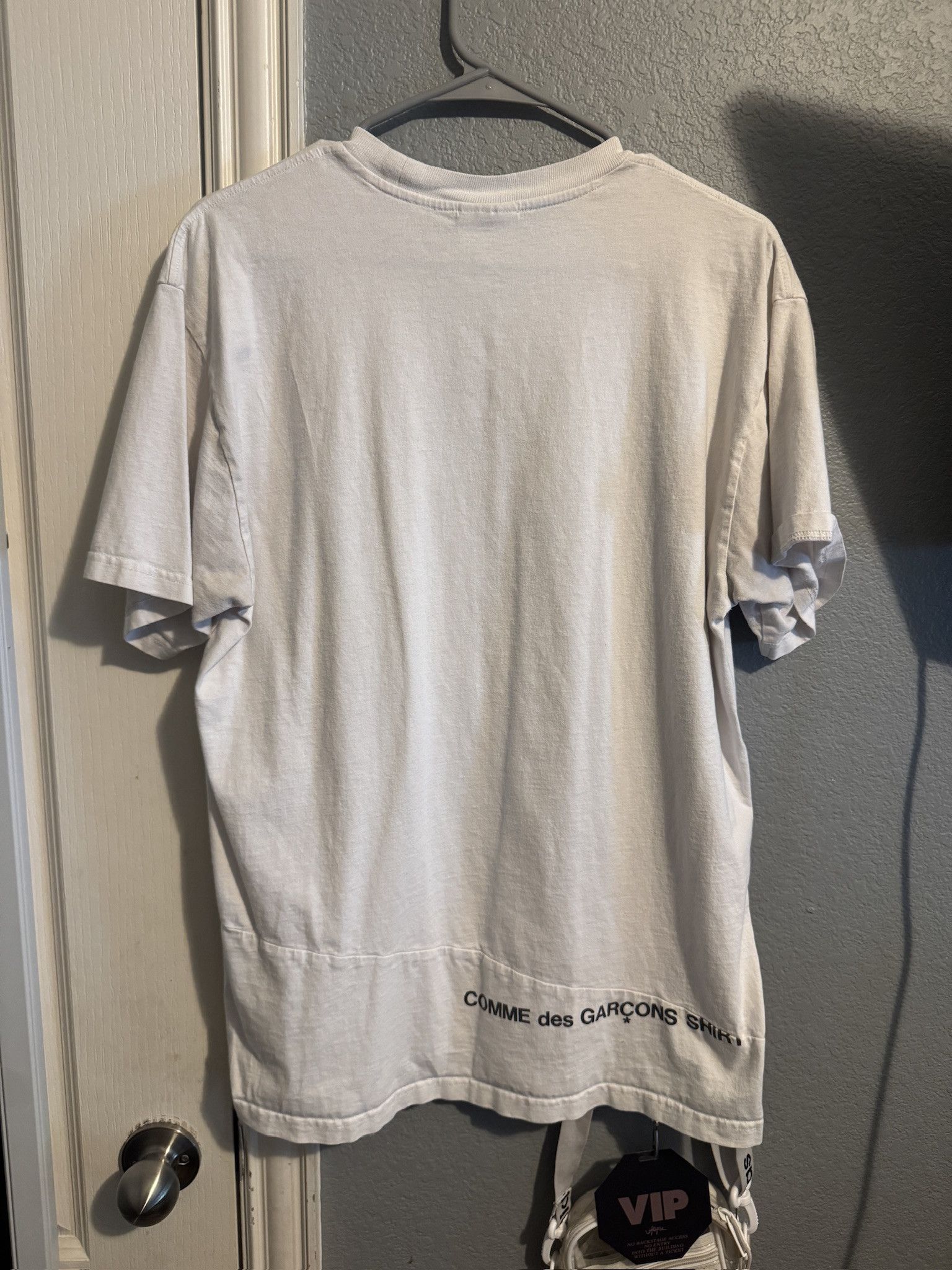 Comme des Garcons × Supreme Split Box Logo Tee Size US L / EU 52-54 / 3 - 2 Thumbnail