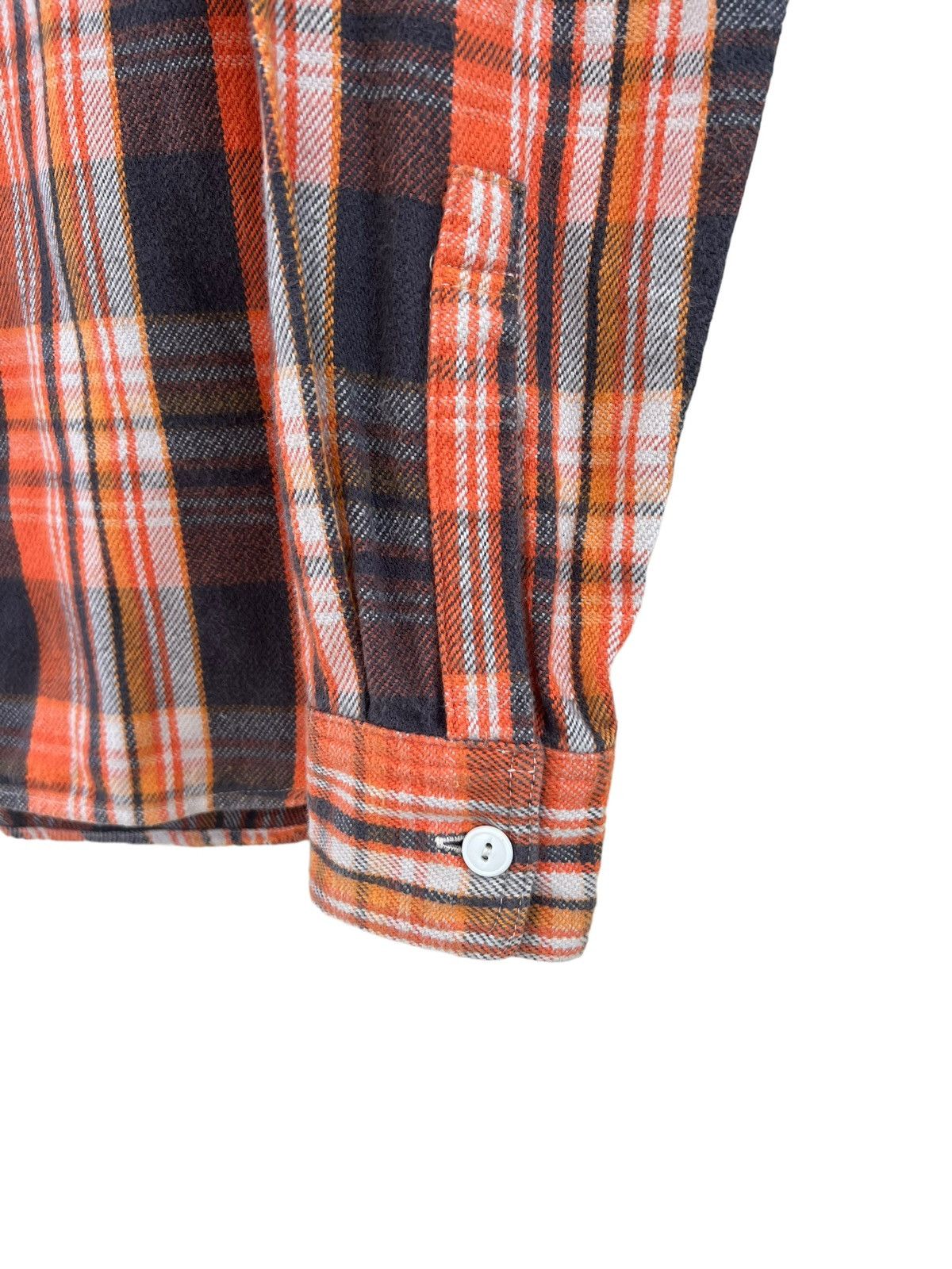 Flannel Fob Factory Japan Selvedge Gusset Check Flannel Work Shirt Size US M / EU 48-50 / 2 - 10 Thumbnail