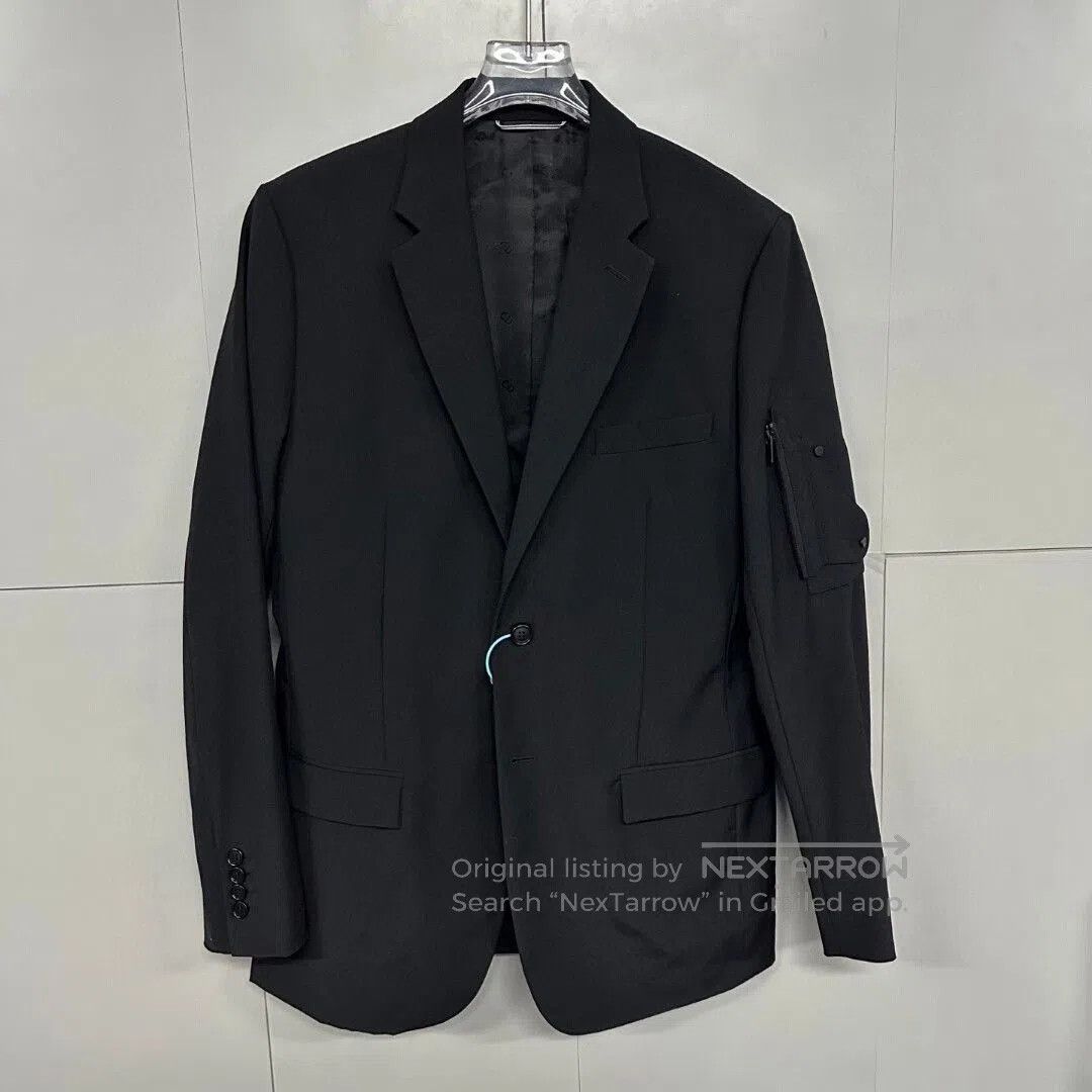 Dior black saddle pocket blazer jacket. Size US L / EU 52-54 / 3 - 1 Thumbnail