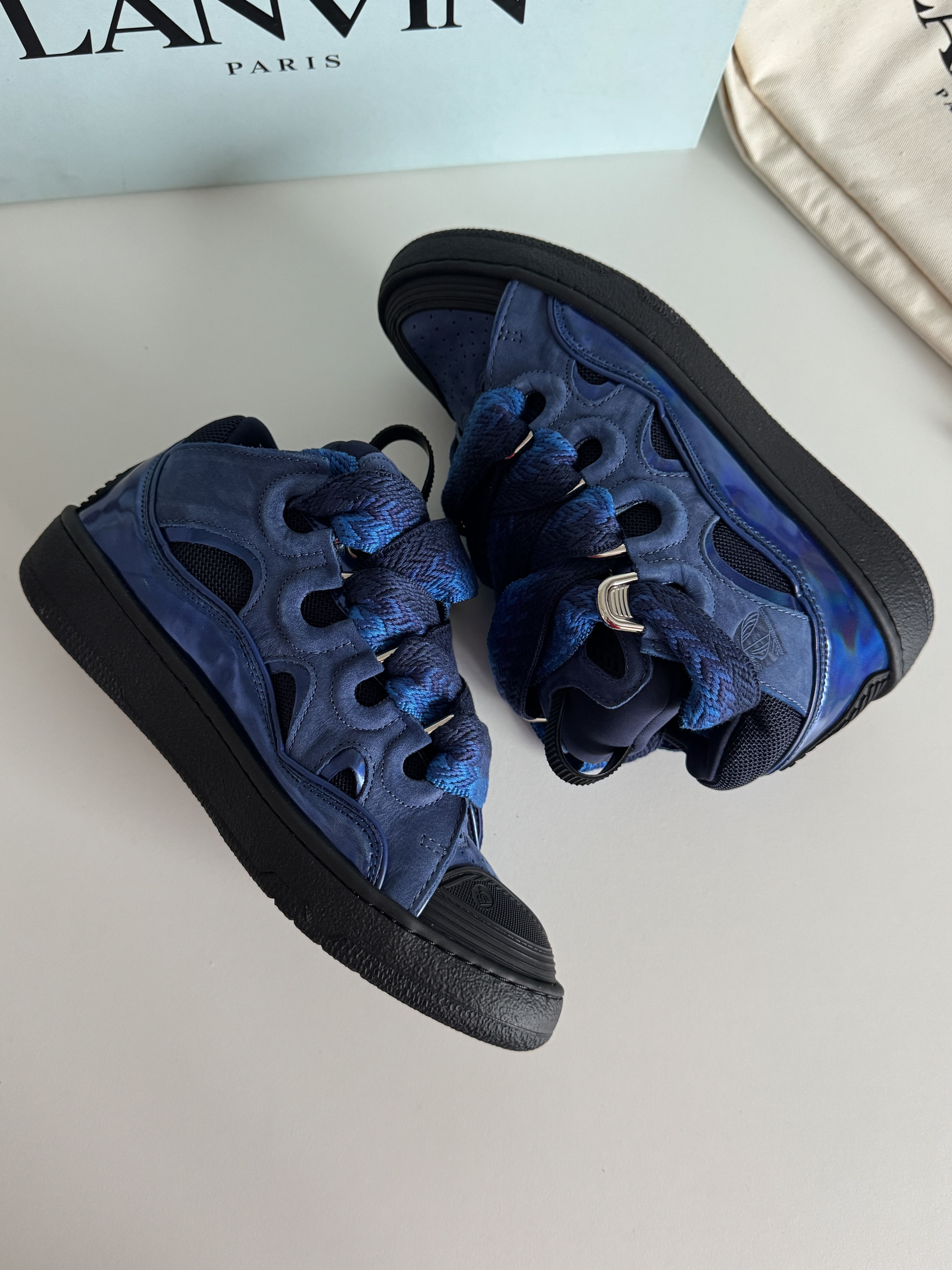 Lanvin Lanvin Curb sneakers Size US 7 / IT 37 - 8 Thumbnail