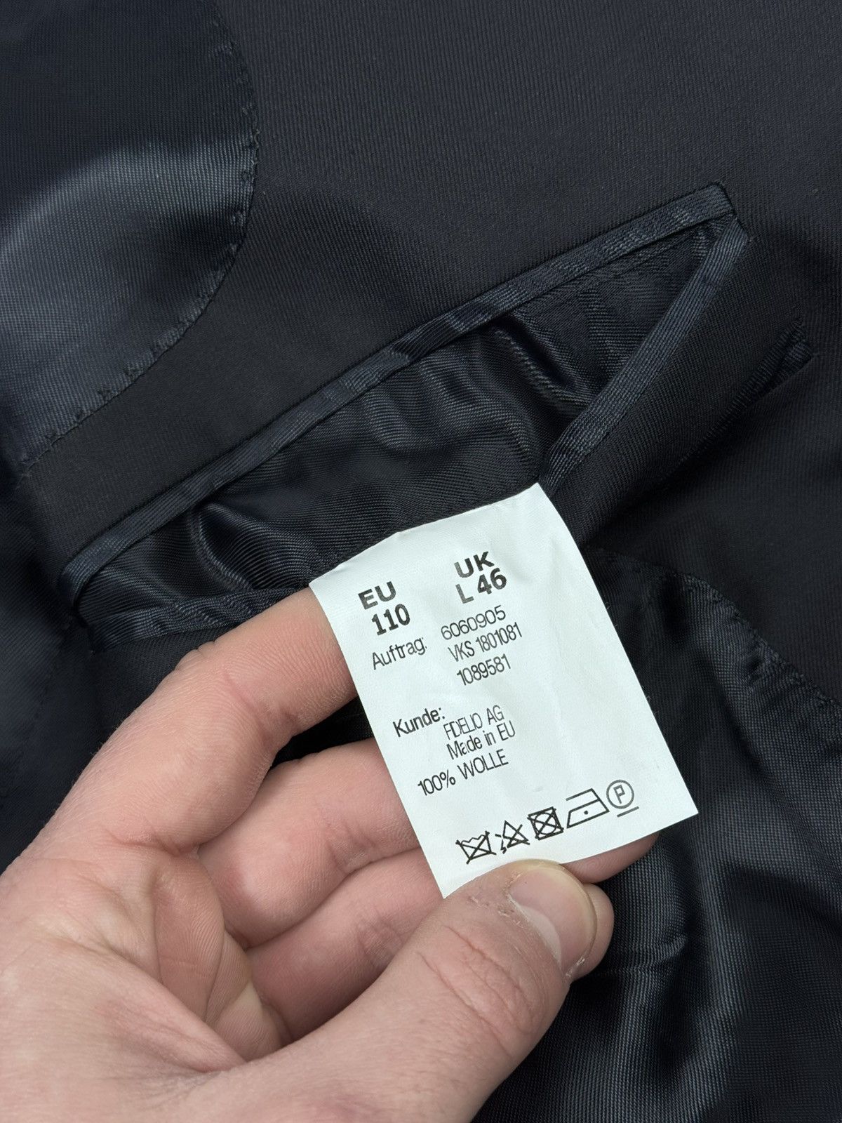 Other Fidelio Zurich Vitale Barberis Canonico Classic Blazer Size 46L - 6 Thumbnail