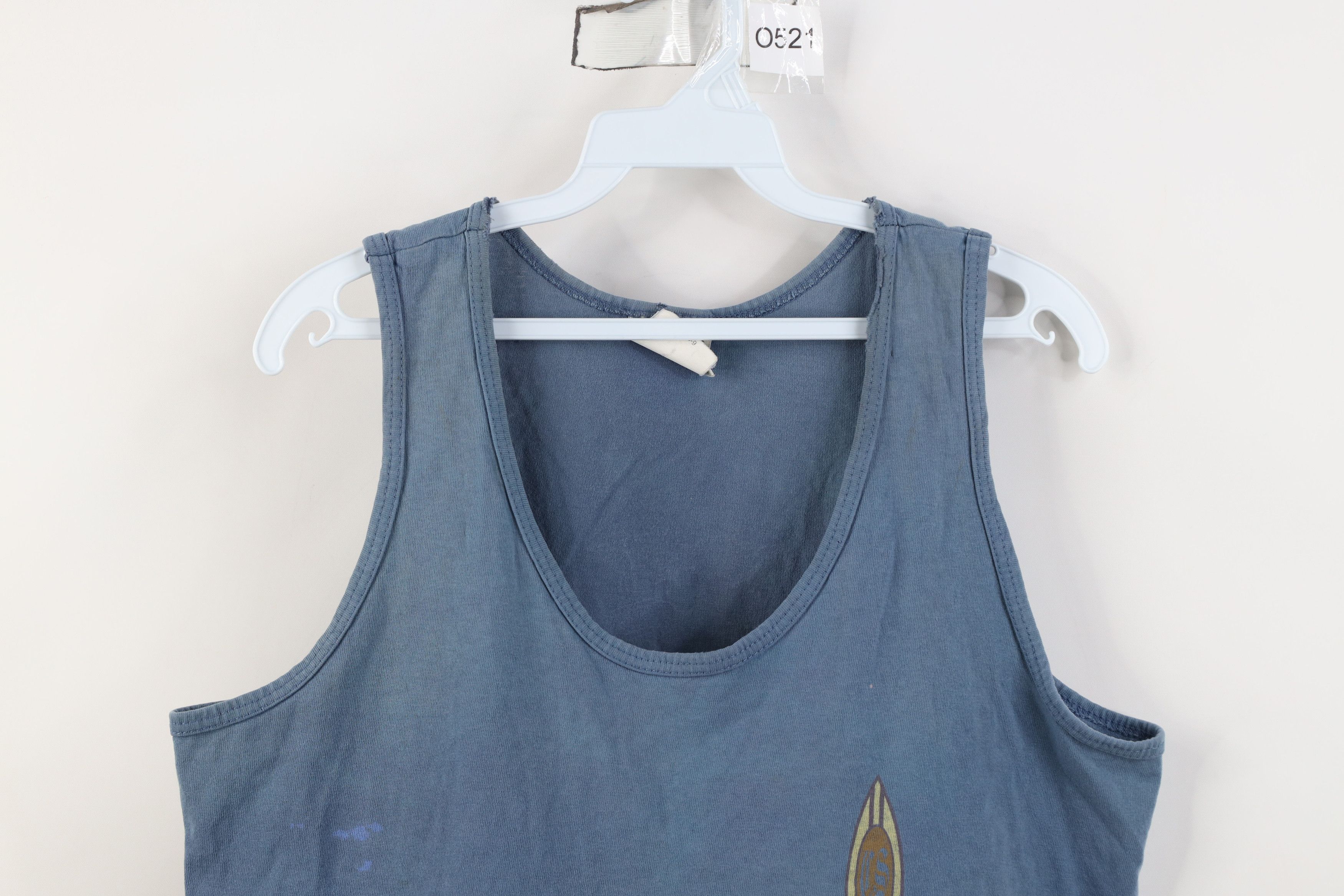 Vintage Vintage 90s Streetwear Surfing Surfboard Tank Top T-Shirt Size US M / EU 48-50 / 2 - 2 Thumbnail