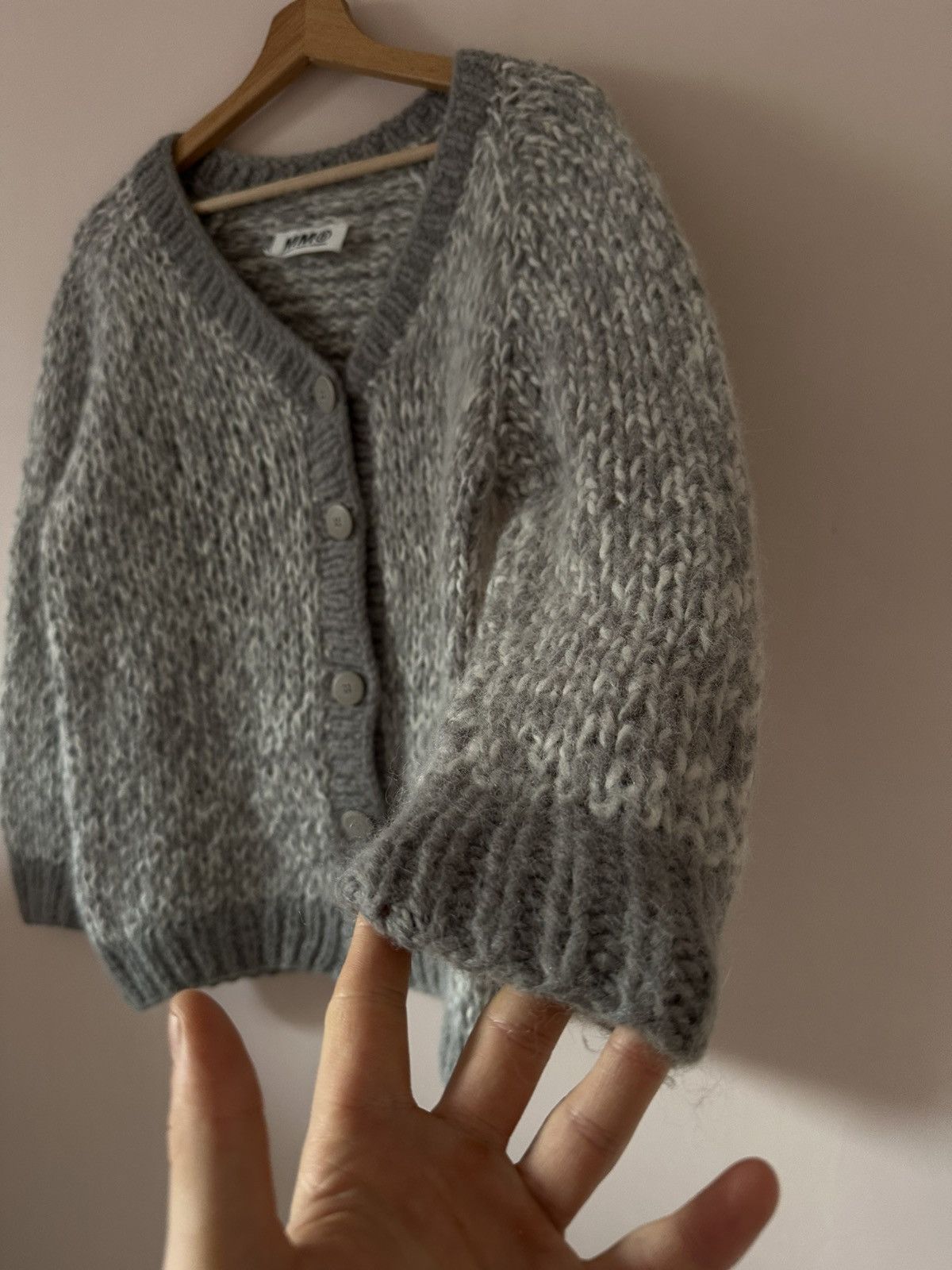 Maison Margiela Maison Margiela MM6 Lana Wool Knit Cardigan Size M / US 6-8 / IT 42-44 - 5 Thumbnail