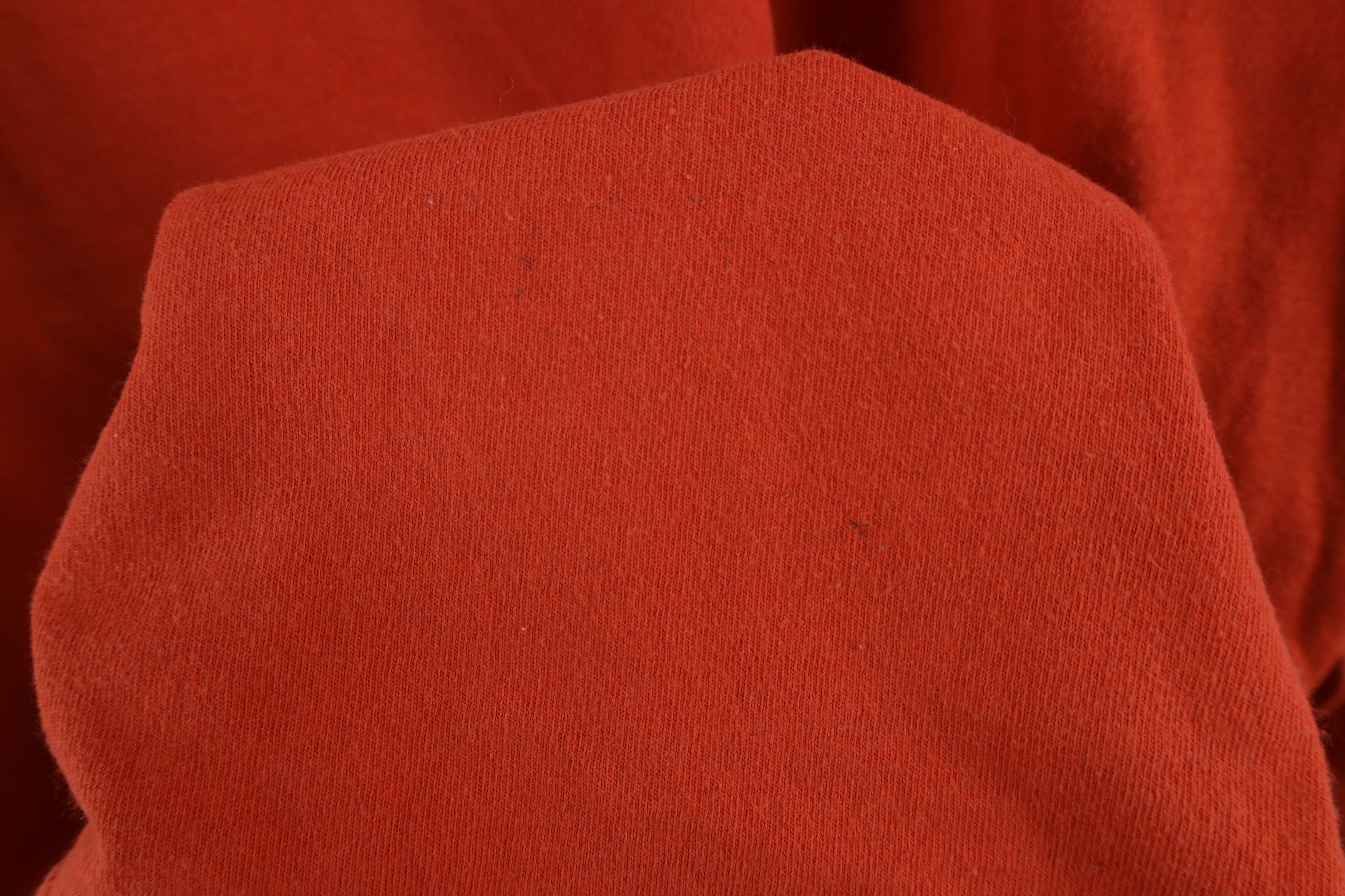 Nike × Vintage Vintage Nike Scott Mini Swoosh Long Sleeve T-Shirt Orange Size US XXL / EU 58 / 5 - 8 Thumbnail