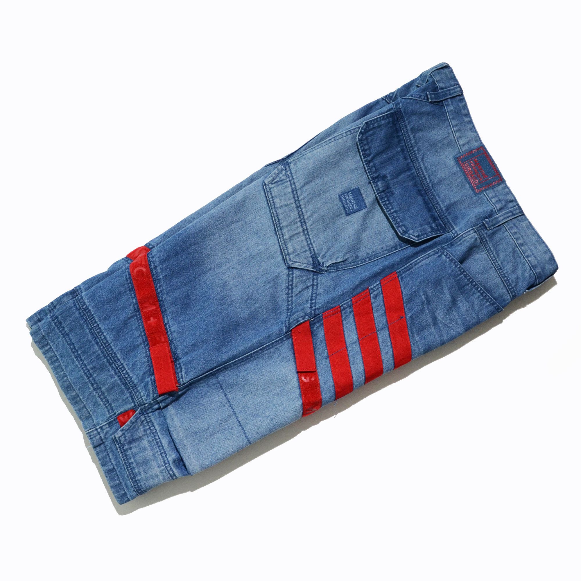 Marithe + Francois Girbaud M+FG Long Denim Shorts W40 Y2K Hip Hop 2006 Rare Craft Size US 40 / EU 56 - 3 Thumbnail