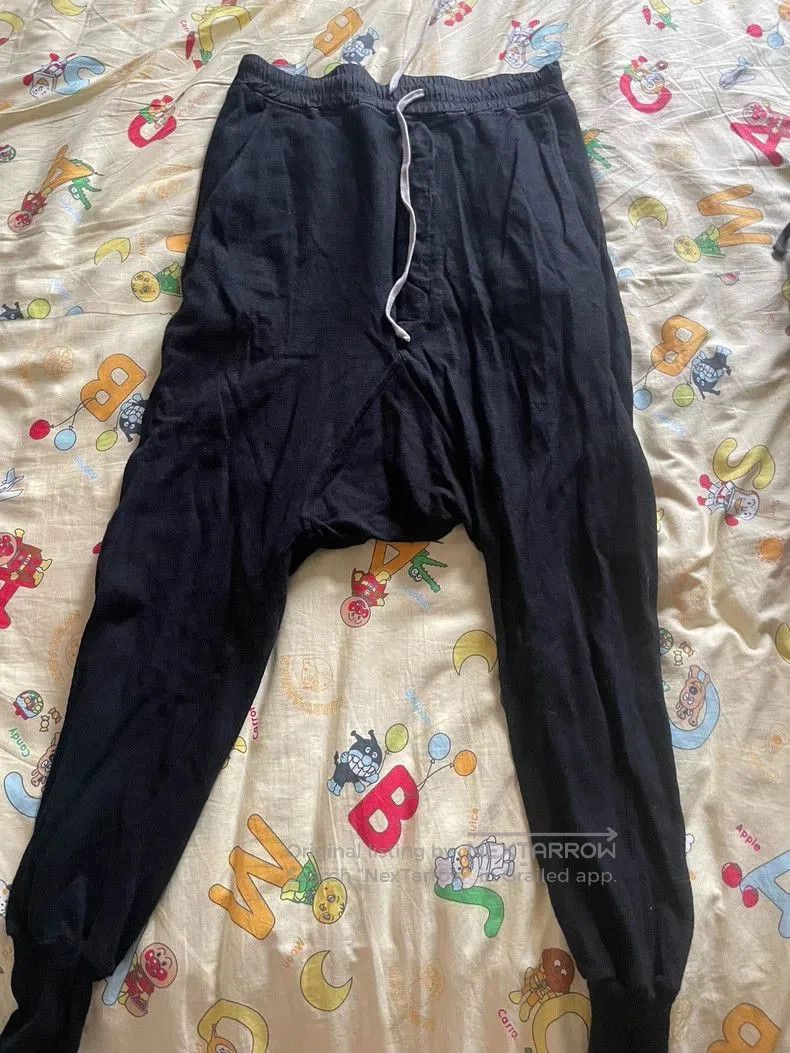 Rick Owens Rick Owens Classic Black Sweatpants S. Size US 26 / EU 42 - 1 Thumbnail