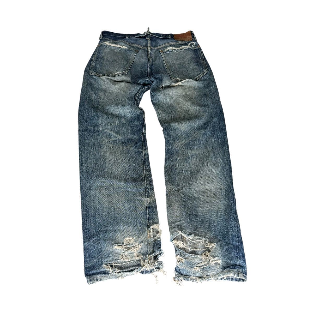 Levi's ☀️LEVI’S 501 XX BUCKLE BACK DISTRESSED DENIM JEANS PANTS Size US 32 / EU 48 - 11 Thumbnail