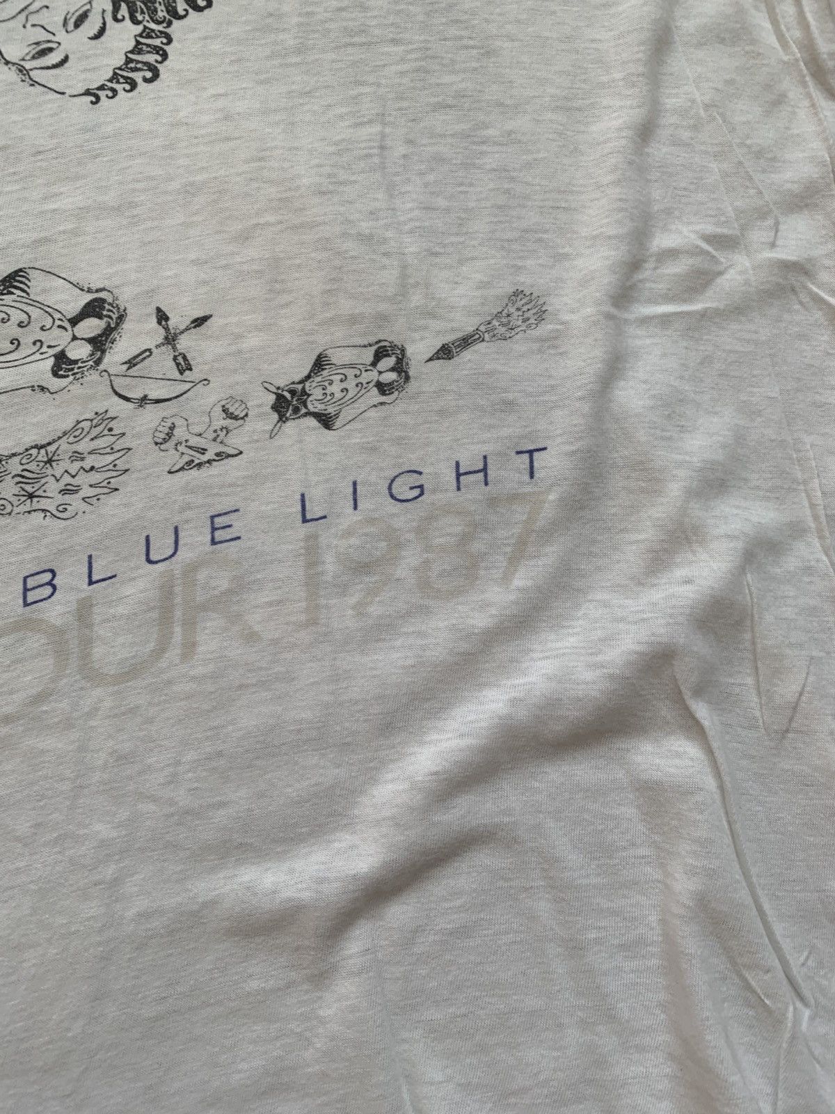 Band Tees 🔥TRASHED DEEP PURPLE THE HOUSE OF BLUE LIGHT 1987 TOUR TEE Size US XL / EU 56 / 4 - 20 Thumbnail