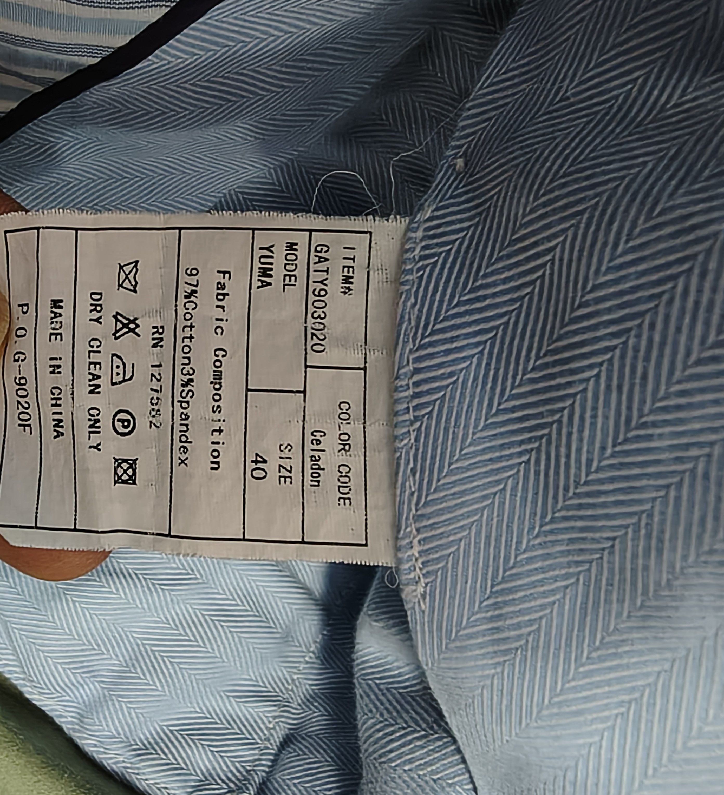 Other Ari8to Aristo Eighteen Yuma Celadon Size 40 Chino Pants Size US 40 / EU 56 - 8 Thumbnail