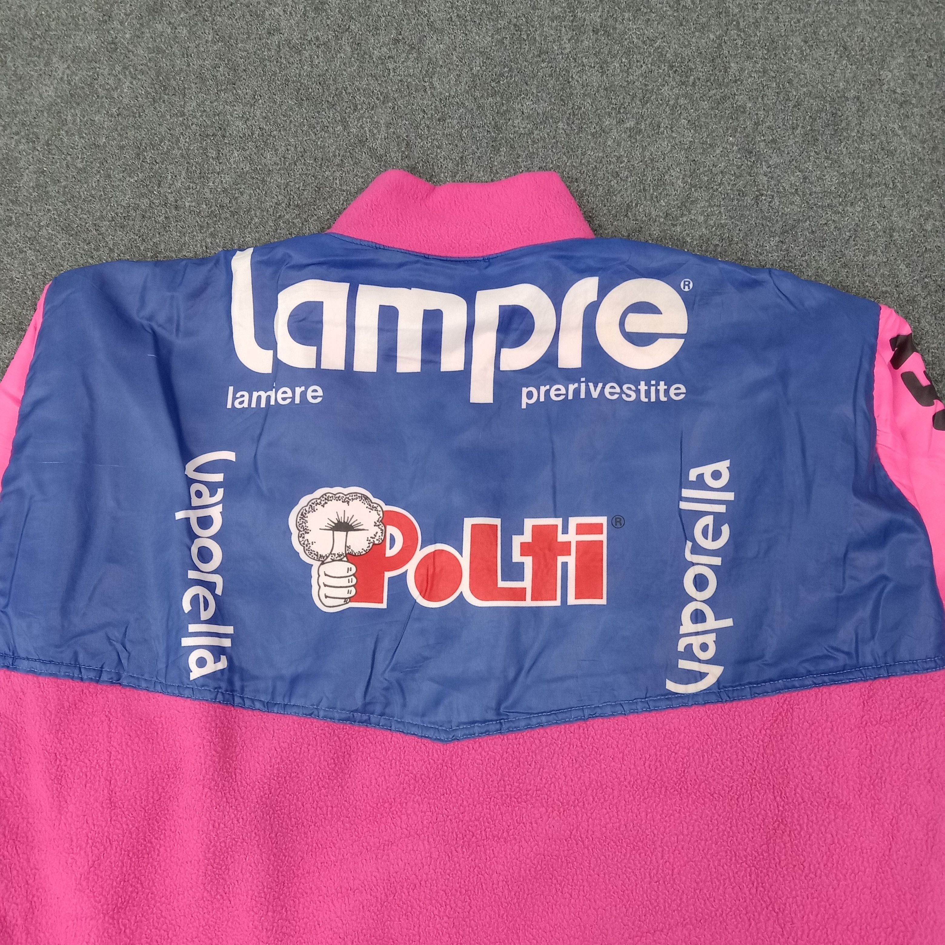Sports Specialties 90s Santini Lempre-Polti Cycling Thermal Jacket C263N13 Size US XL / EU 56 / 4 - 7 Thumbnail