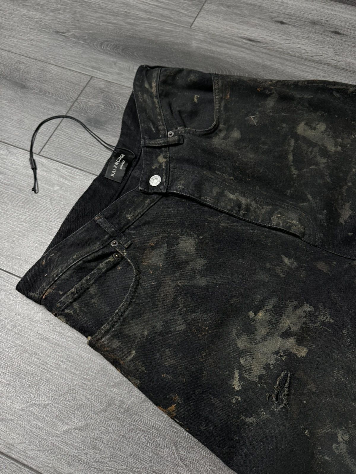 Balenciaga SS23 Balenciaga Super Destroyed Denim Size US 30 / EU 46 - 4 Thumbnail