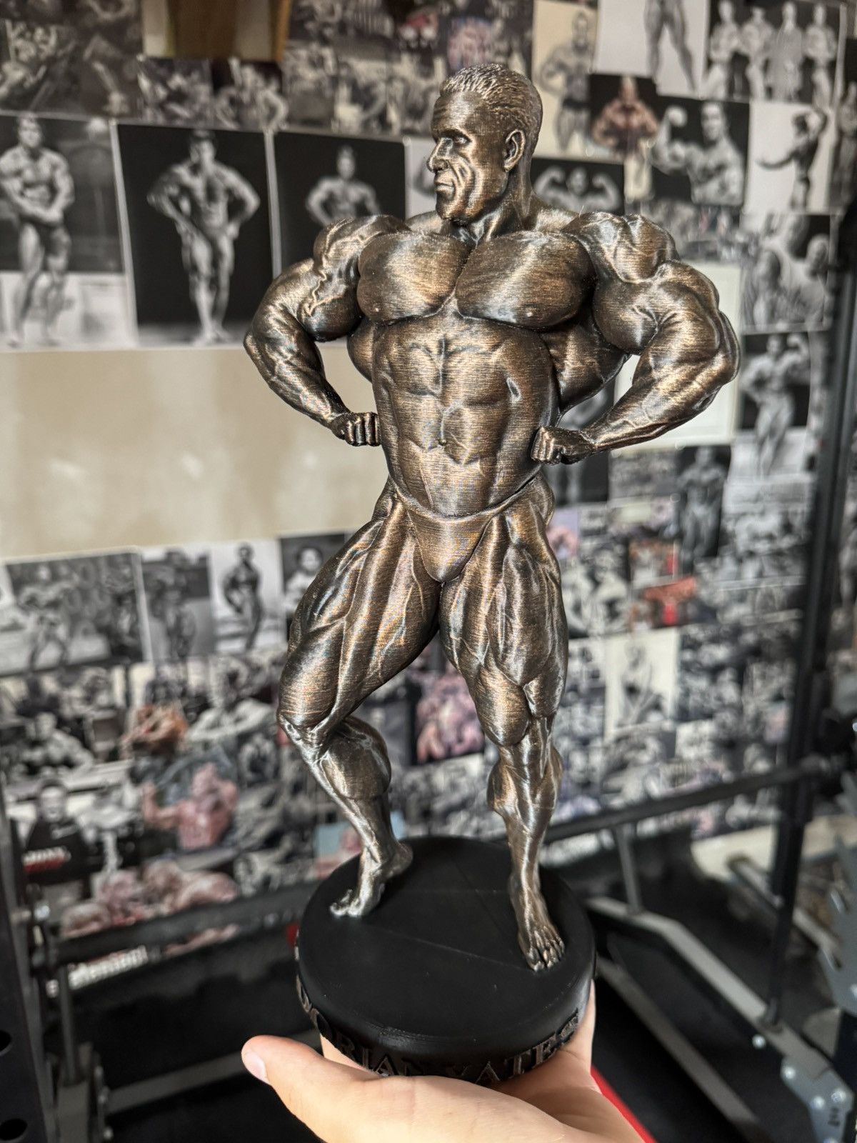 Other Gym statue Dorian Yates Mr Olympia Bodybuilding 34cm Size ONE SIZE - 11 Thumbnail
