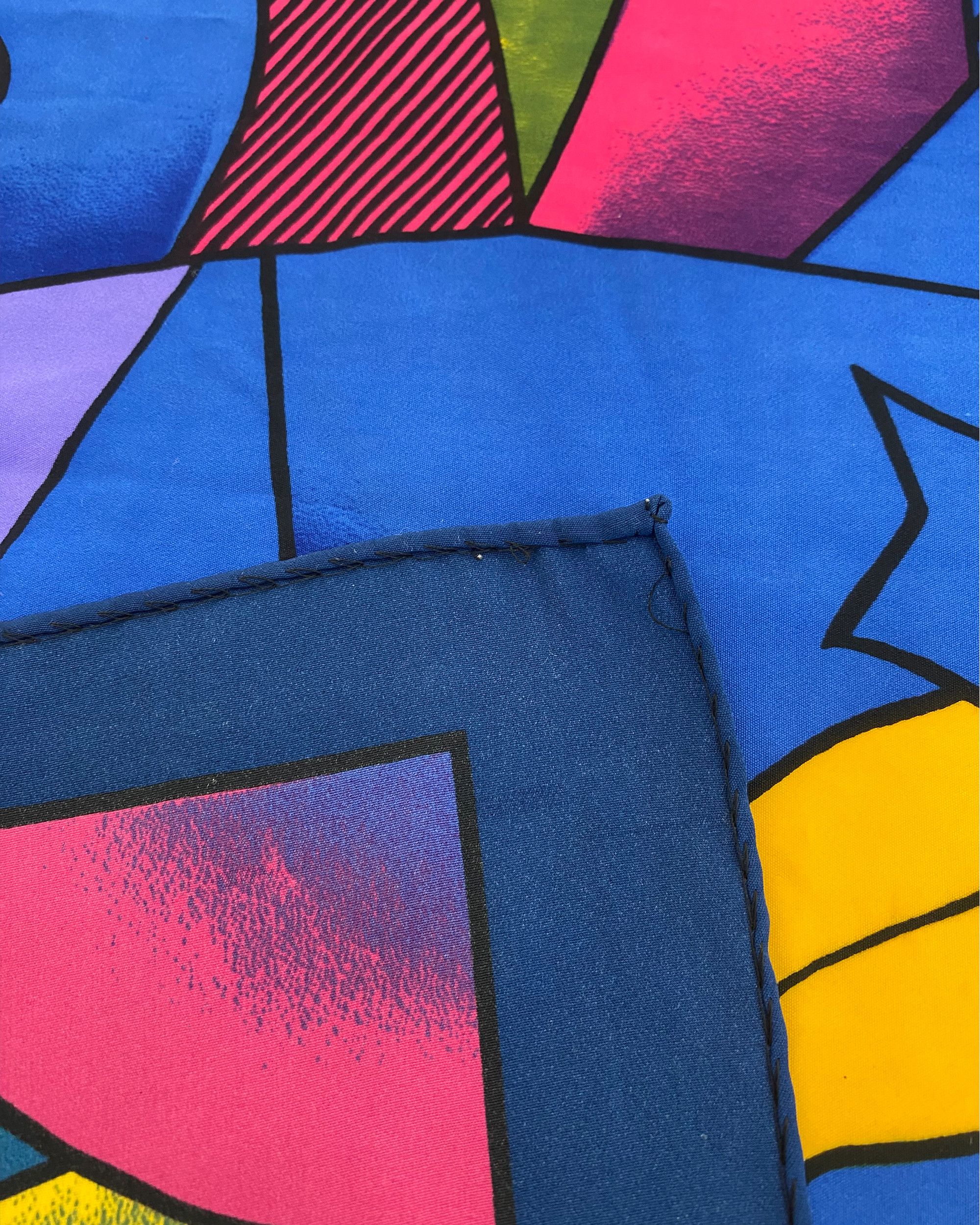 Vintage 1990s Picasso Graphic Silk Carré Size ONE SIZE - 3 Thumbnail