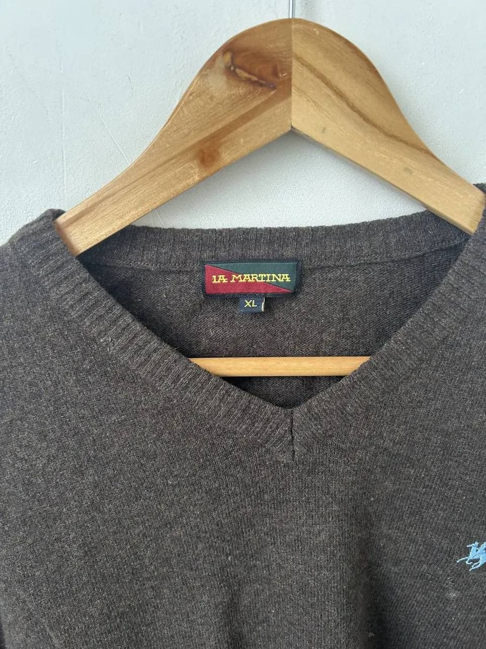 La Martina La Martina wool v neck sweater #166 Size XL / US 12-14 / IT 48-50 - 2 Thumbnail