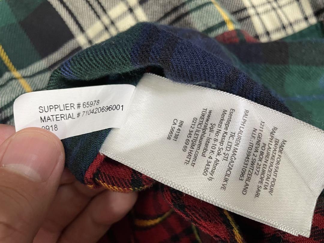 Palace × Polo Ralph Lauren Palace x Ralph Lauren Check Shirt Size US M / EU 48-50 / 2 - 4 Thumbnail