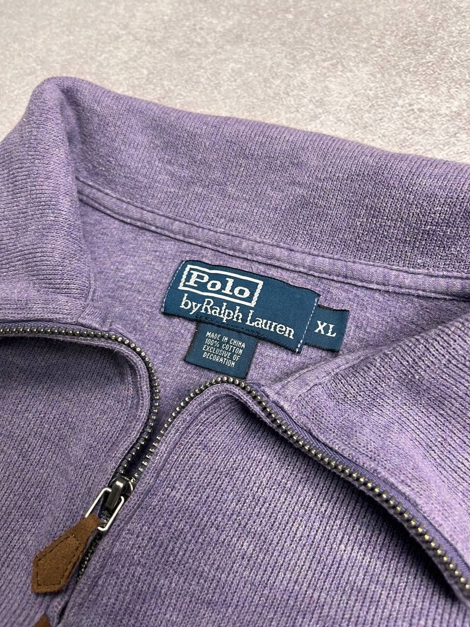 Vintage VINTAGE POLO RALPH LAUREN QUARTER ZIP SWEATER RARE XL Size US XL / EU 56 / 4 - 5 Thumbnail