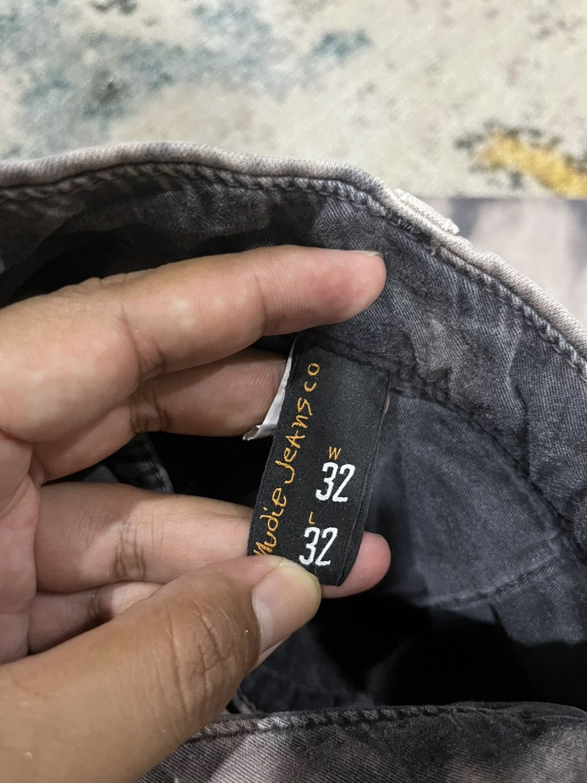 Nudie Jeans bleached custom nudie Size US 32 / EU 48 - 10 Thumbnail