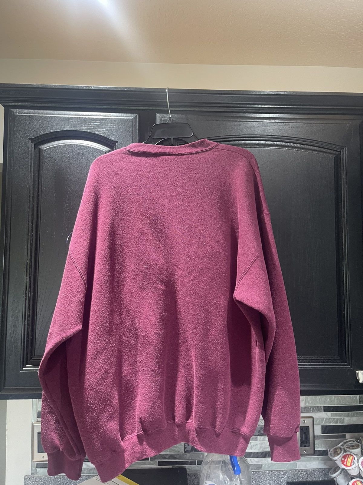 Other Vintage 1980-90s Discus Athletic Maroon Wheaton Sweatshirt Size US XL / EU 56 / 4 - 4 Thumbnail