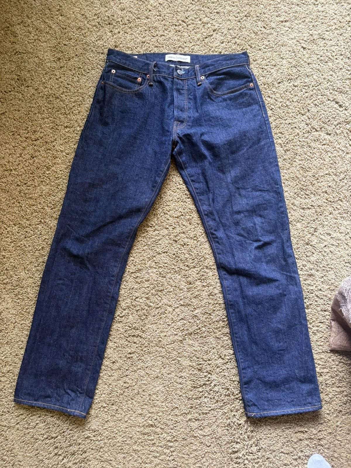 Kaihara Denim Gap 1969 Selvedge Kaihara Japanese Denim 32x30 Size US 32 / EU 48 - 1 Thumbnail