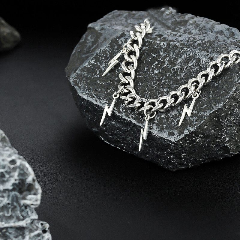 Jewelry Punk Bracelet Y2K Punk Chain Gotch Bracelets Chains Size ONE SIZE - 3 Thumbnail