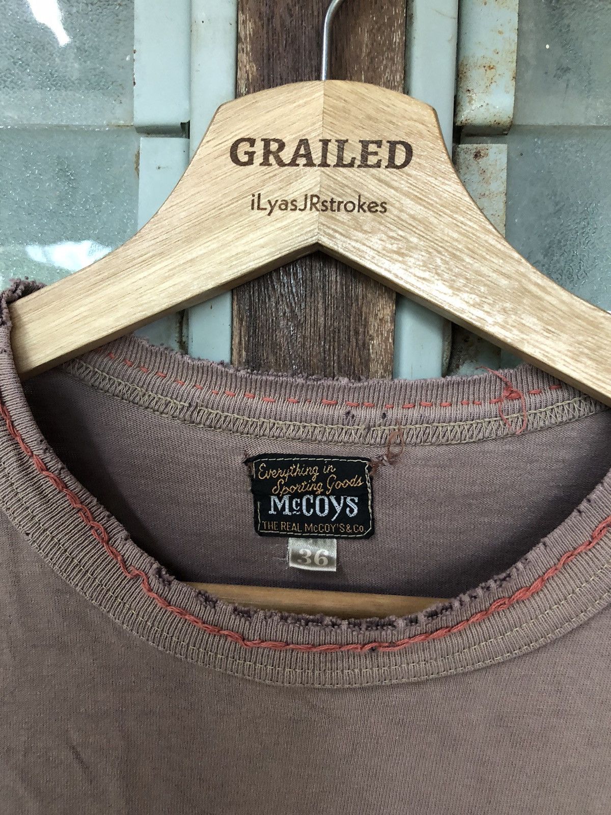 The Real McCoy's Vintage plain The Real McCoy’s Buco Products Faded Shirt Tee Size US S / EU 44-46 / 1 - 14 Thumbnail